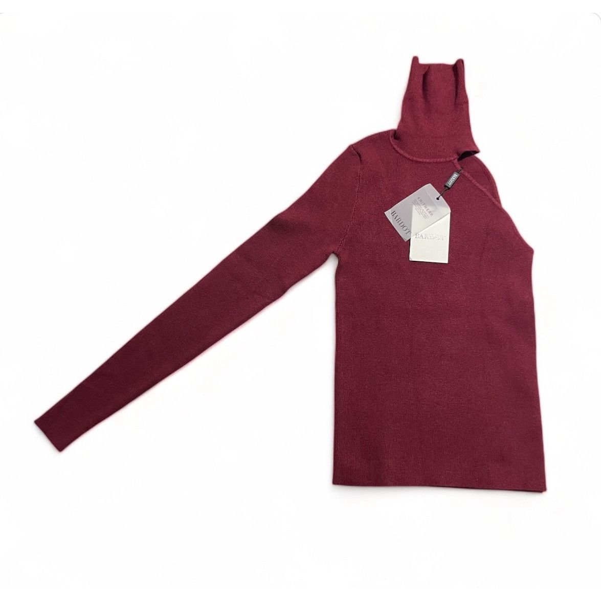 Other Bardot One-Shoulder Knit Turtleneck, Size XS, New Size XS / US 0-2 / IT 36-38 - 4 Thumbnail