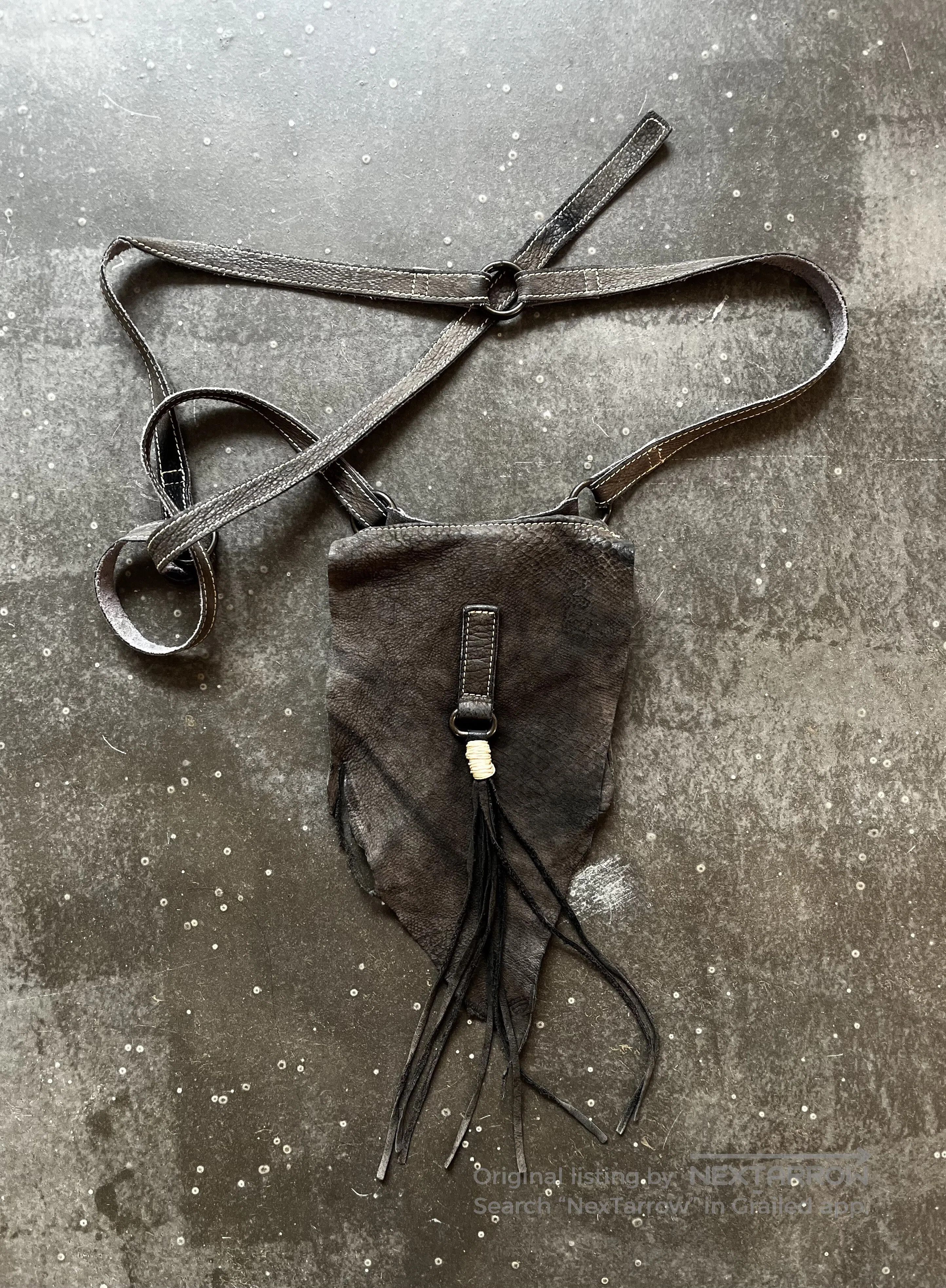 MASAHIROMARUYAMA Kyoji Maruyama Tassel Leather Bag. Size ONE SIZE - 2 Thumbnail