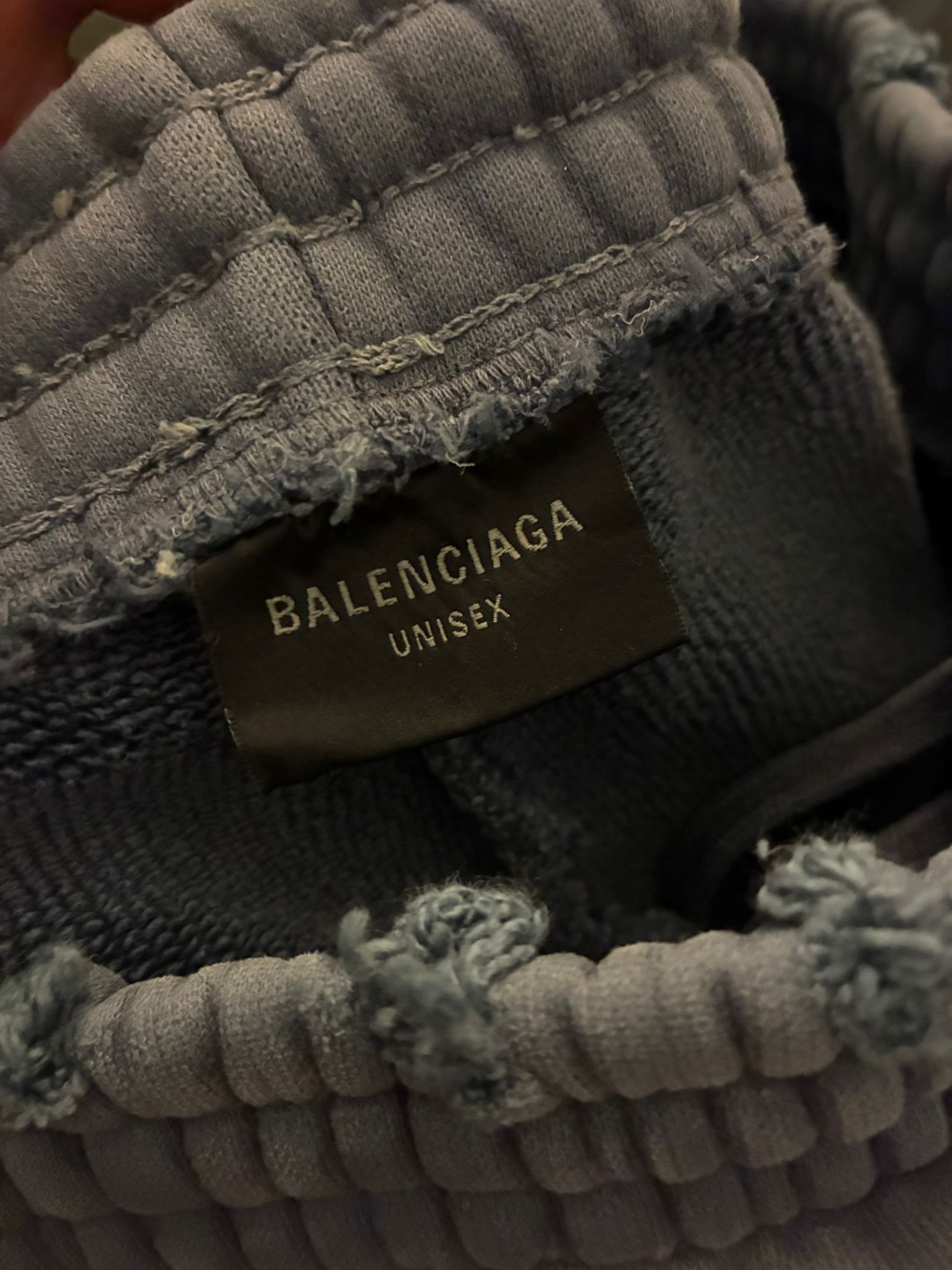 Balenciaga BALENCIAGA See Now Distressed Sweatpants Size US 30 / EU 46 - 7 Thumbnail