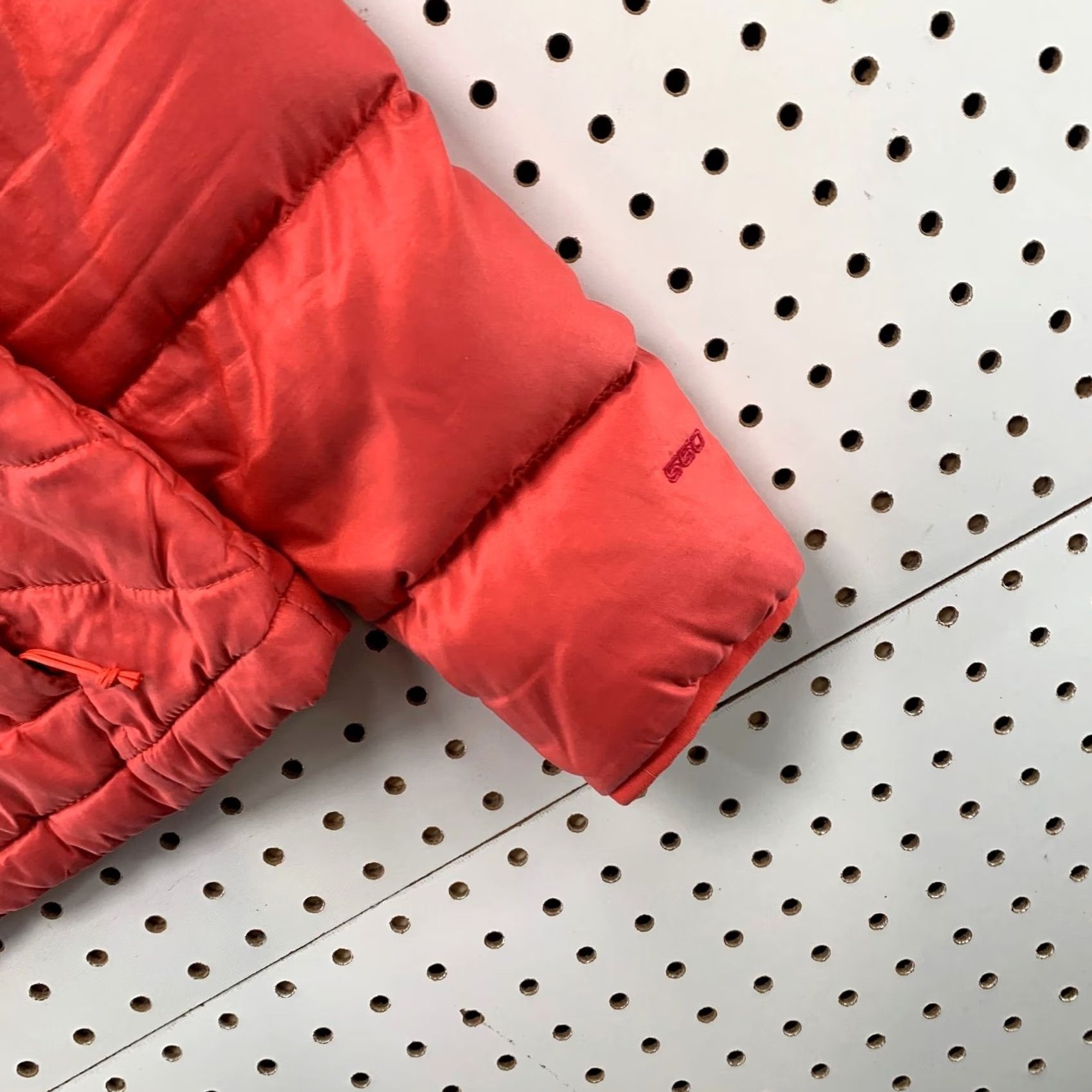 The North Face The North Face 550 Down Puffer Jacket Womens Small Red Quilted Winter Size S / US 4 / IT 40 - 6 Thumbnail