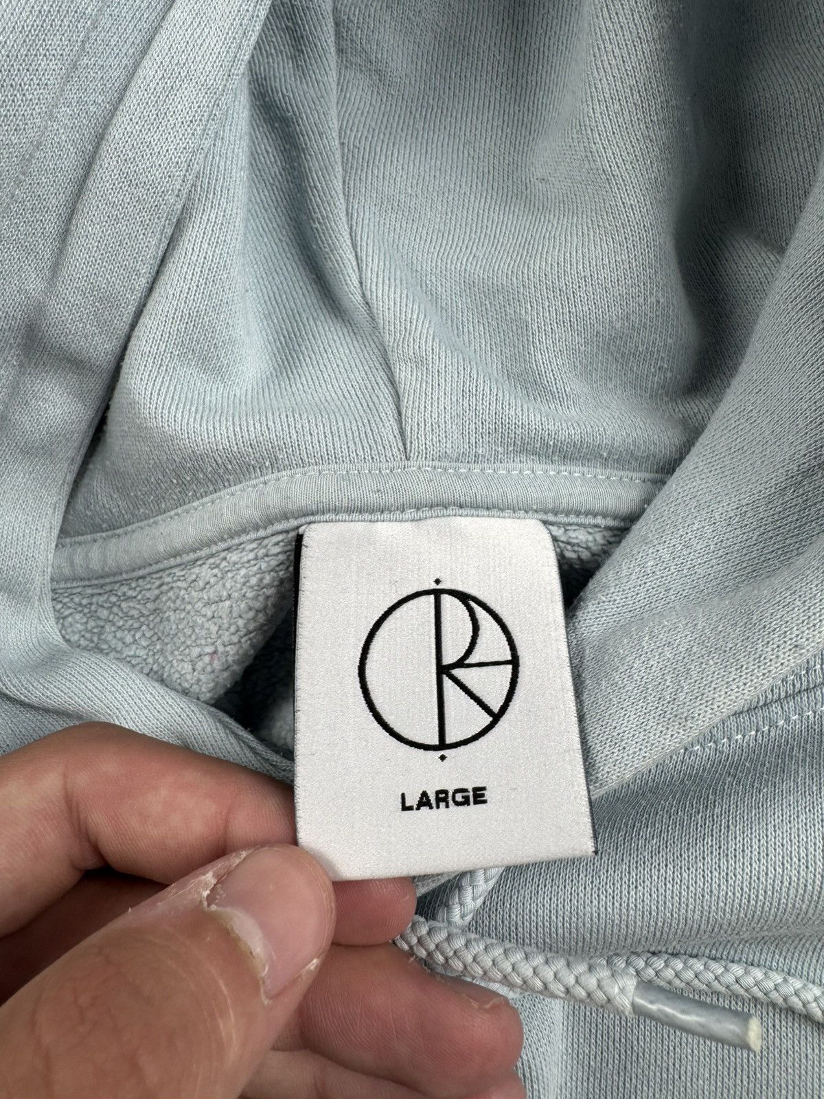 Polar Skate Co. Polar Skate Co Default Rap Hip Hop Baggy Blue Sweatshirt Hoodie Pullovover Size US L / EU 52-54 / 3 - 9 Thumbnail