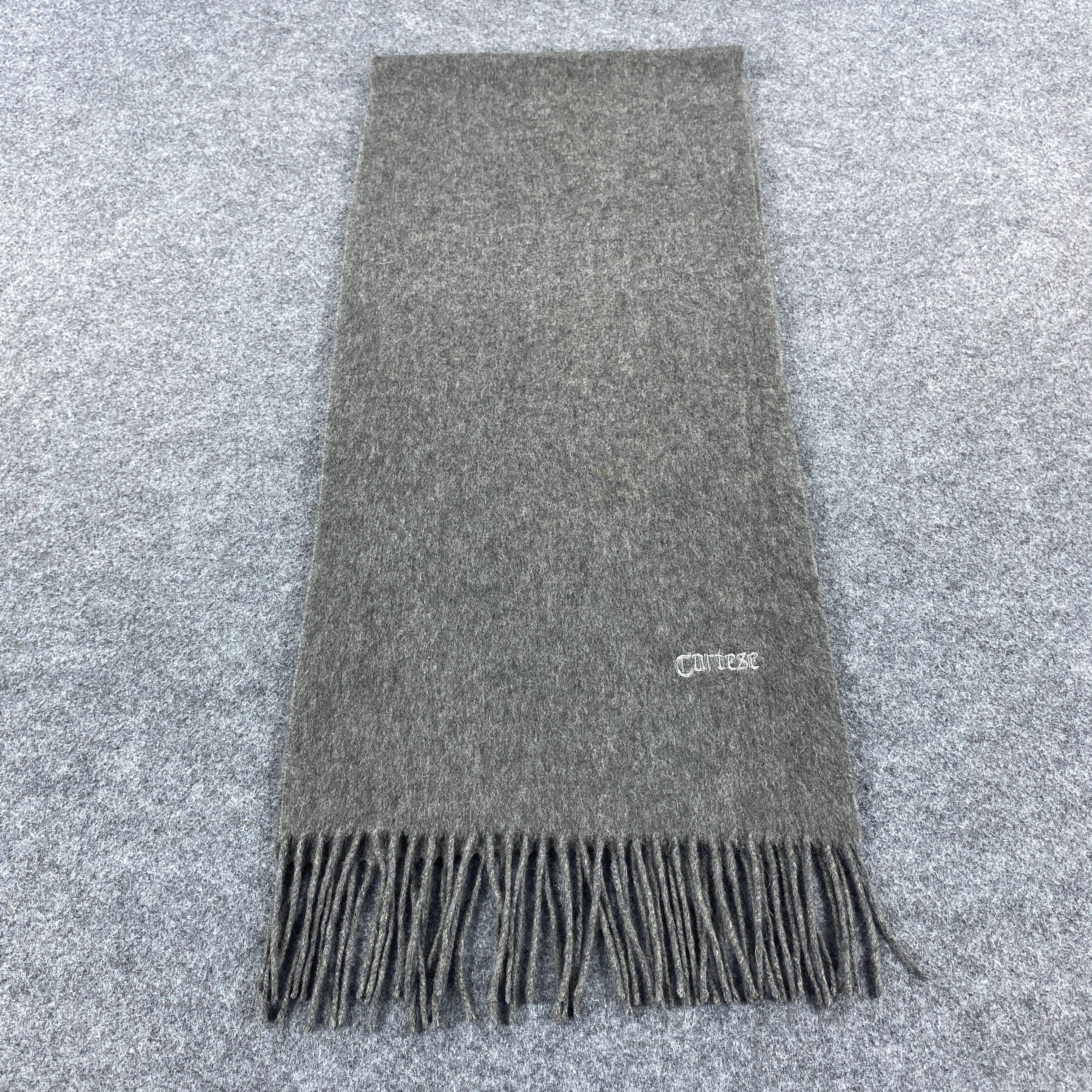 Other × Vintage Cortese (cashmere) Scarf # Muffler # Neckwear # D442 Size ONE SIZE - 8 Thumbnail