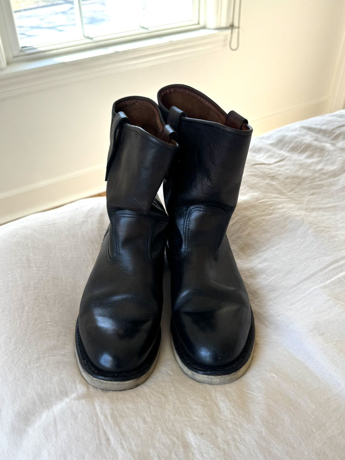 Red Wing Red Wing Pecos 866 DISCONTINUED Boots Men's 8.5 D Black Size US 8.5 / EU 41-42 - 7 Thumbnail