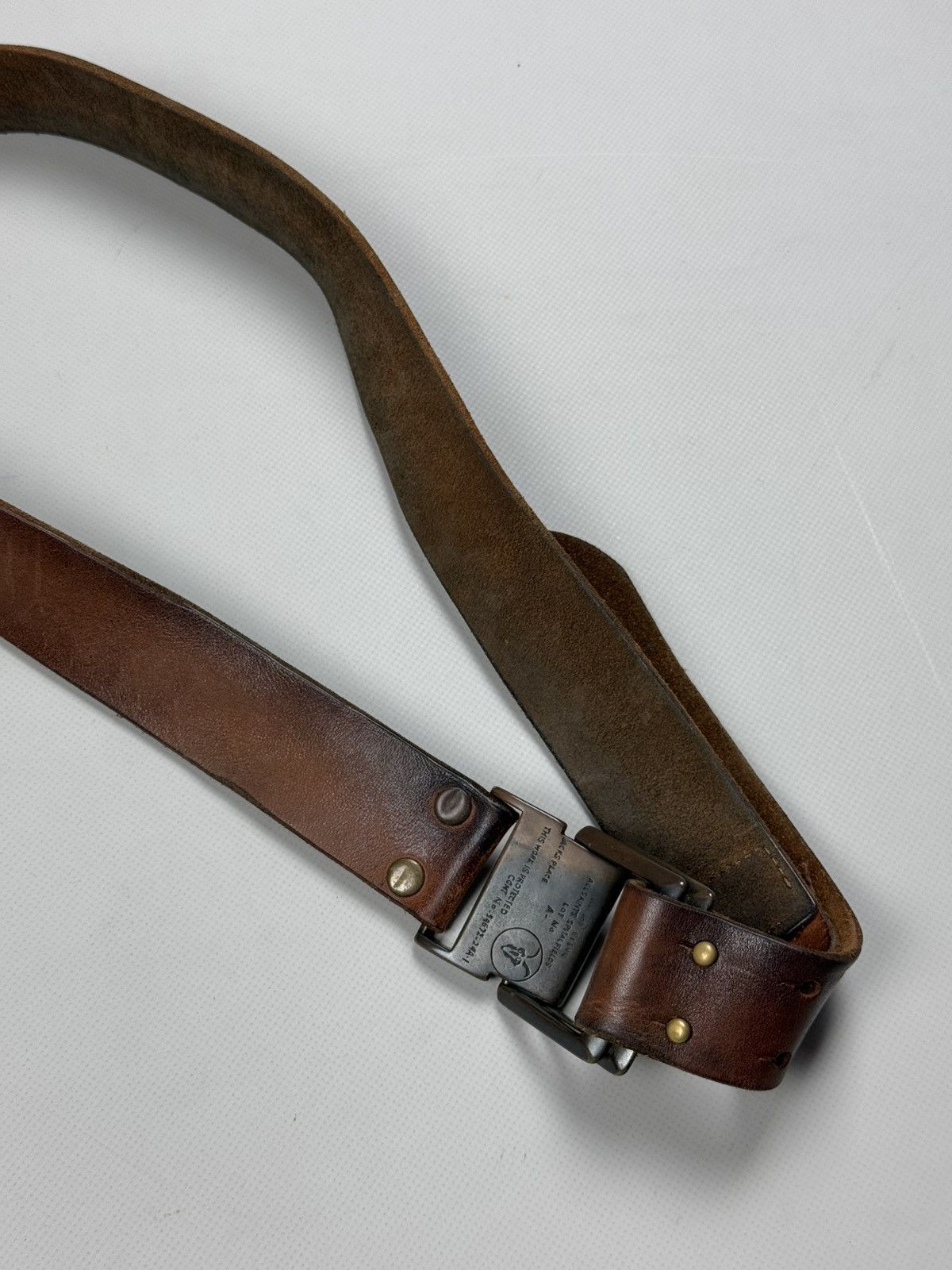 Allsaints Allsaints Vintage Avant-Garde Leather Belt Size ONE SIZE - 3 Thumbnail