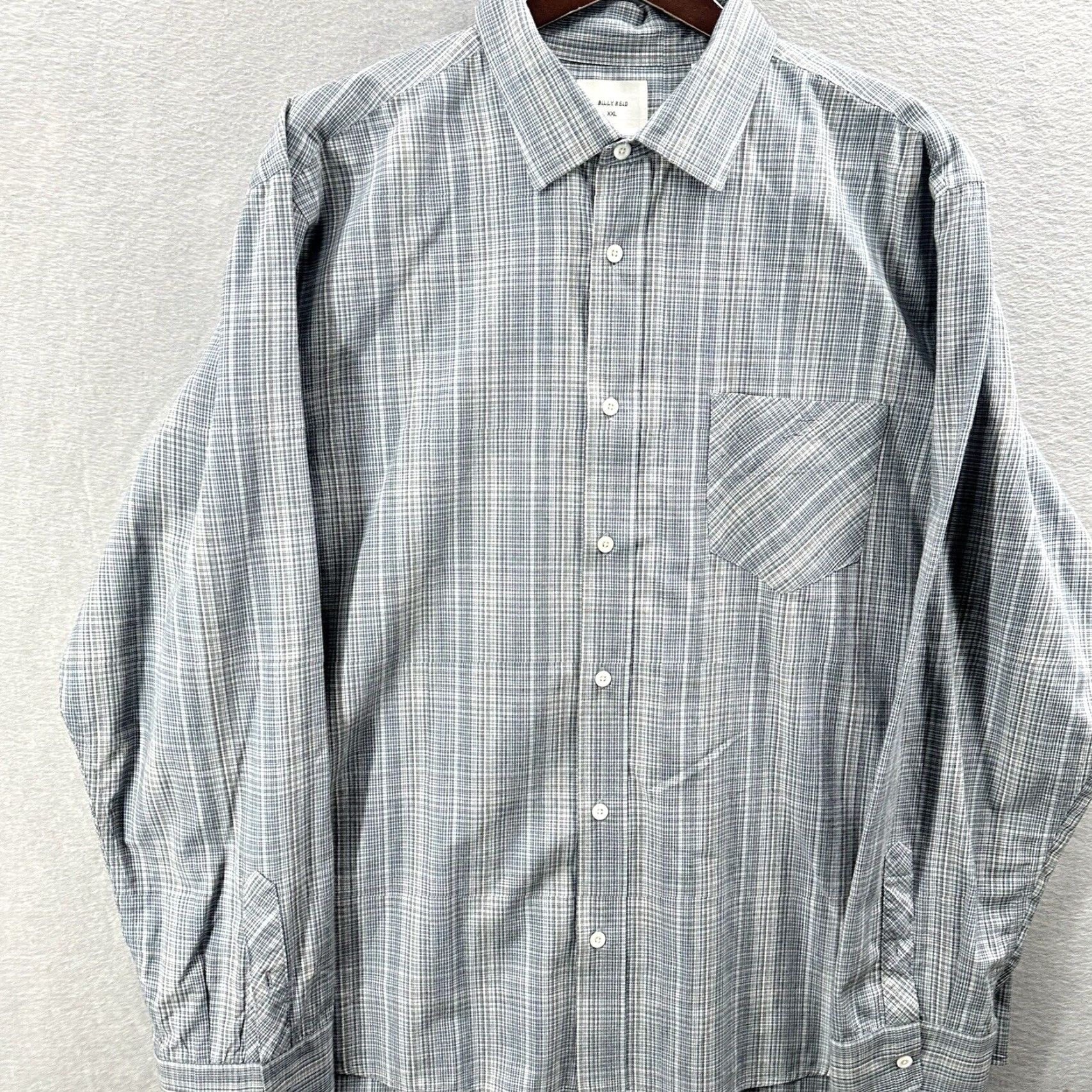 Billy Reid Billy Reid Plaid Button-Up Shirt Mens 2XL Gray Long Sleeve Casual Preppy Size US XXL / EU 58 / 5 - 5 Thumbnail