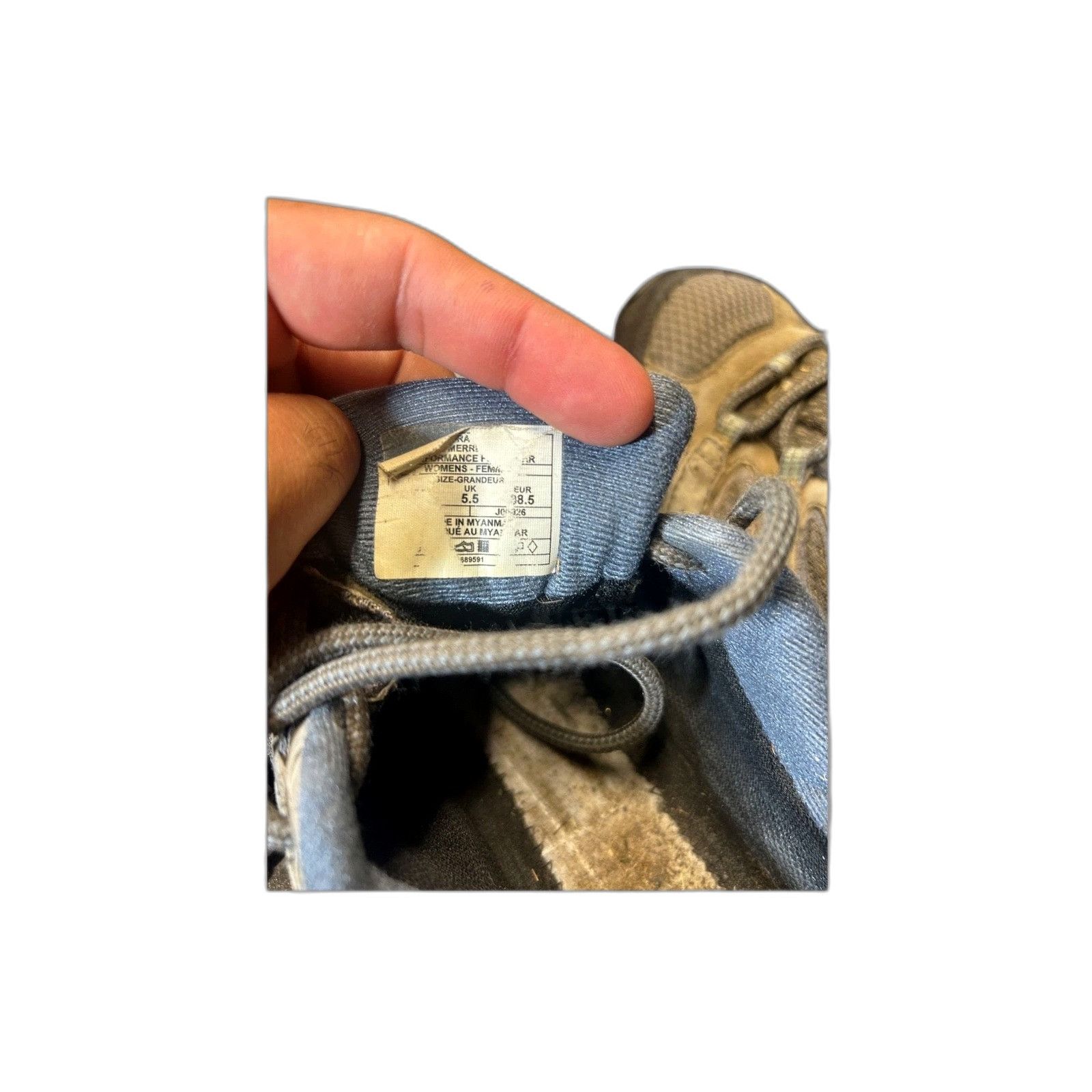 Merrell Merrell Womens Moab 2 J06014 Gray Hiking Shoes Sneakers Size Size US 8 / EU 41 - 7 Thumbnail