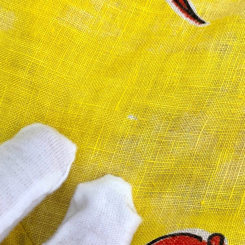 Loewe Loewe Yellow animal print linen collar single button short Size M / US 6-8 / IT 42-44 - 8 Thumbnail