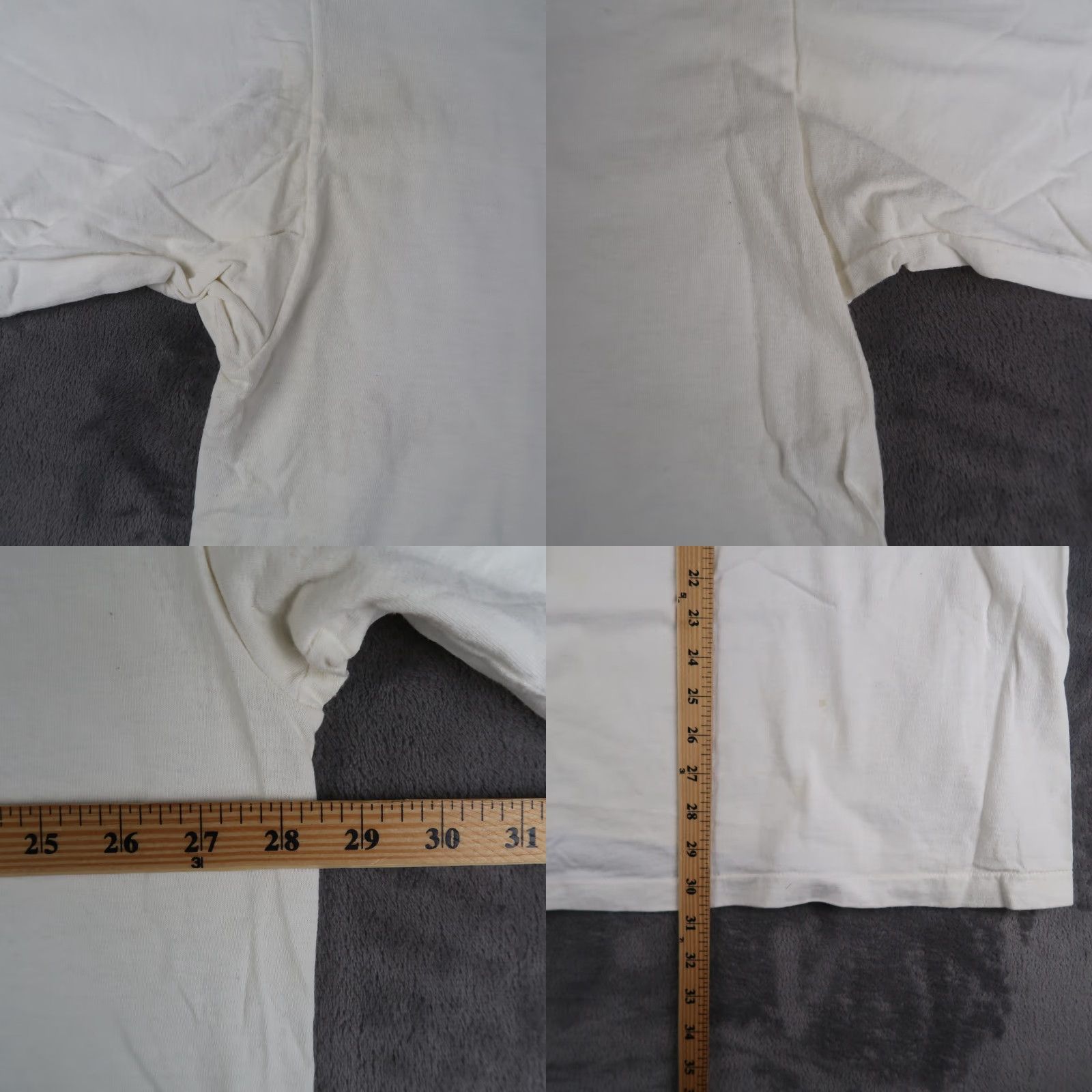 Guess VINTAGE Guess White 2XL T-Shirt Logo 90s Crew Neck Short Sleeve Men’s Cotton United States Logo Graphic Print 1990s 2XL Mens Size US XXL / EU 58 / 5 - 8 Thumbnail