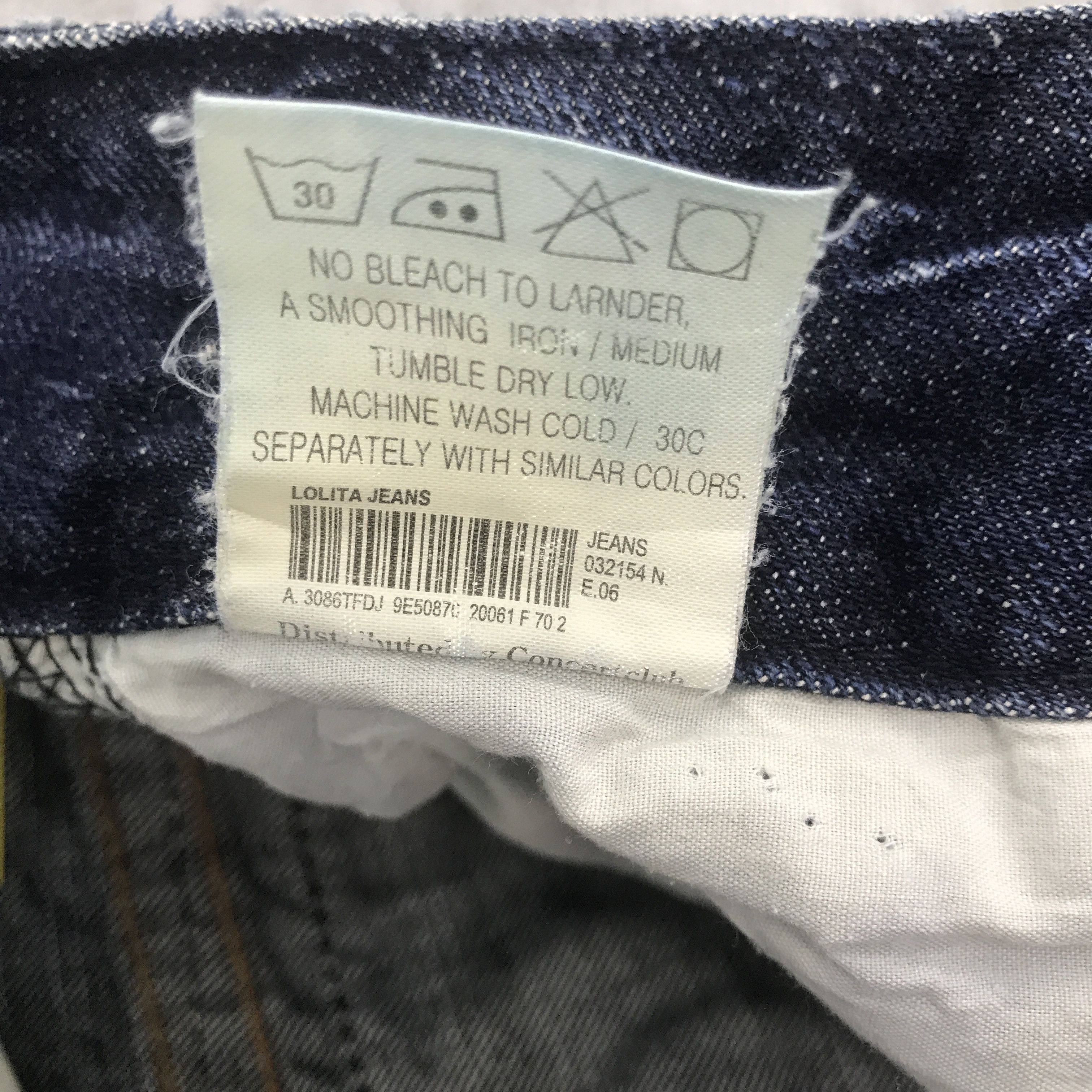 Other Rare lolita distressed Japan style denim jeans Size US 32 / EU 48 - 10 Thumbnail