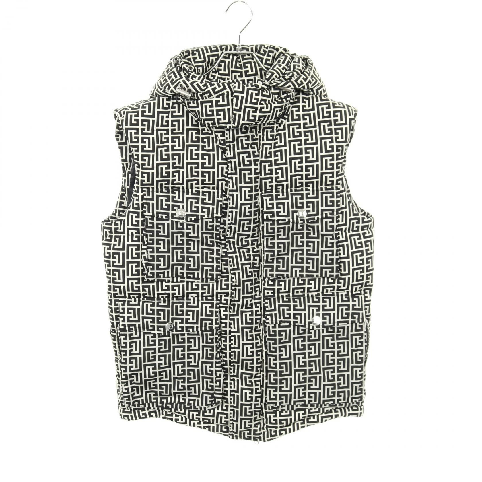 Balmain Balmain Balmain Nylon Down Vest Textile Outerwear DUTY FREE for USA Size ONE SIZE - 1 Thumbnail