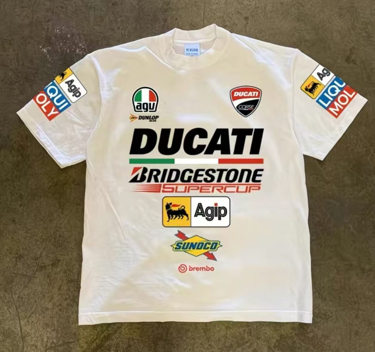 Vintage Ducati Corse Racing Supercup T-Shirt Size US M / EU 48-50 / 2 - 1 Thumbnail
