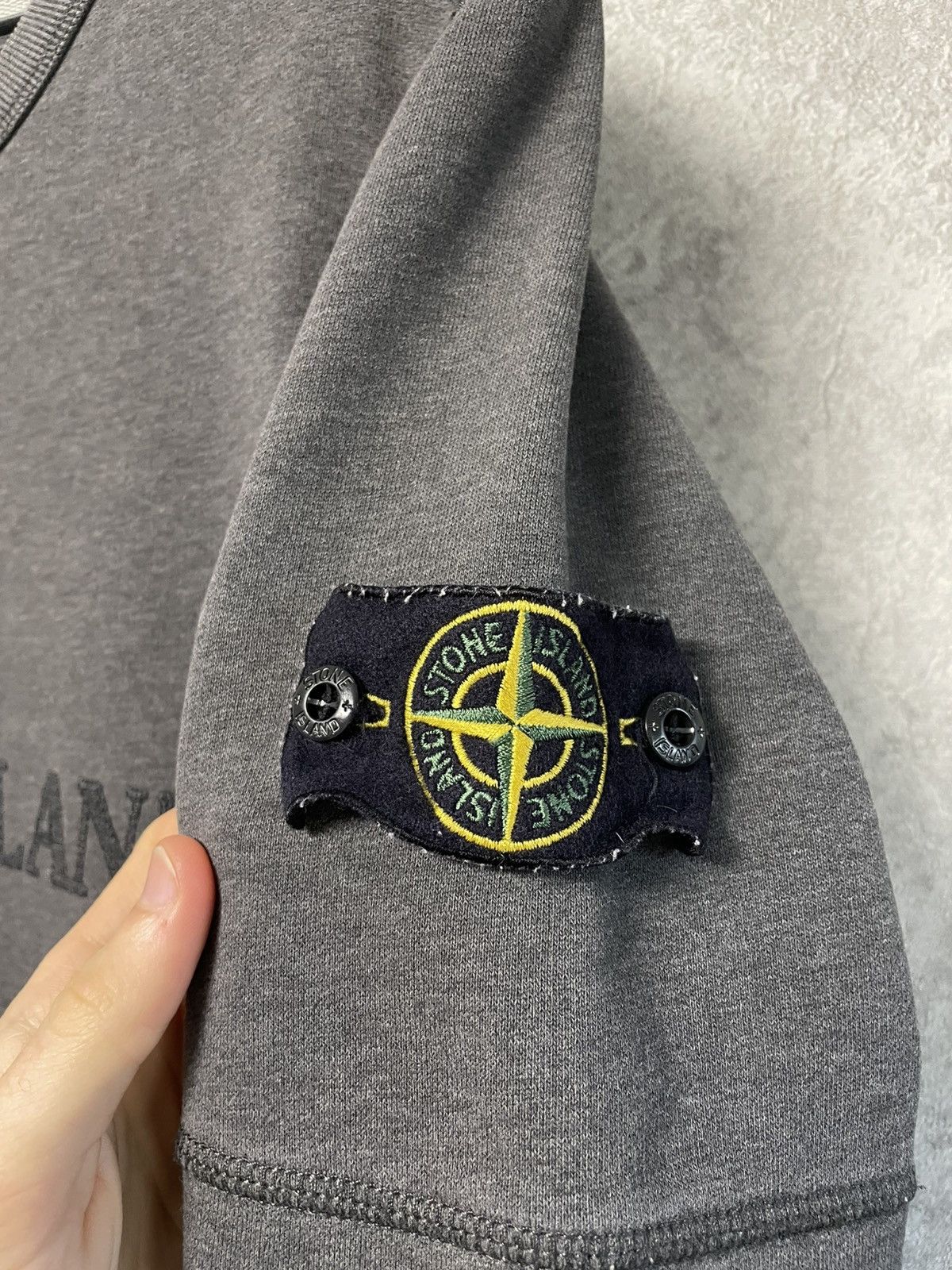 Stone Island Stone Island Big Embroidered Logo With Patch Sweatshirt Size US S / EU 44-46 / 1 - 12 Thumbnail