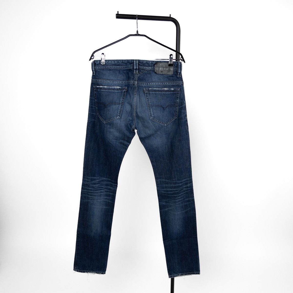 Diesel Diesel Thavar 0817G Mens Blue Jeans Slim Fit Stretch Denim Size US 30 / EU 46 - 2 Thumbnail