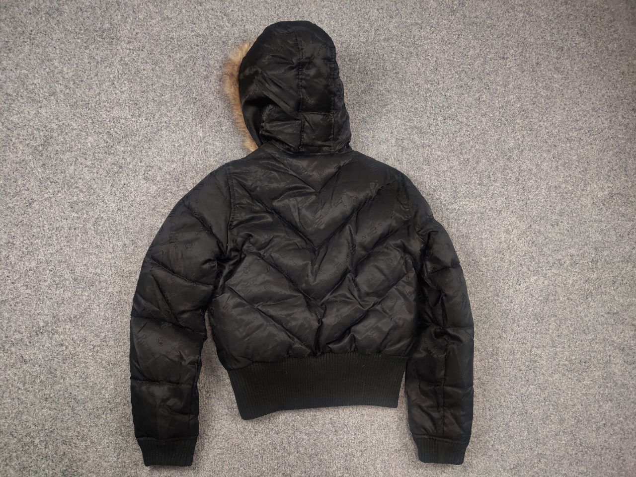 Rocawear Vintage y2k Rocawear Black Japan Fur Cropped Jacket LGB Size US S / EU 44-46 / 1 - 8 Thumbnail
