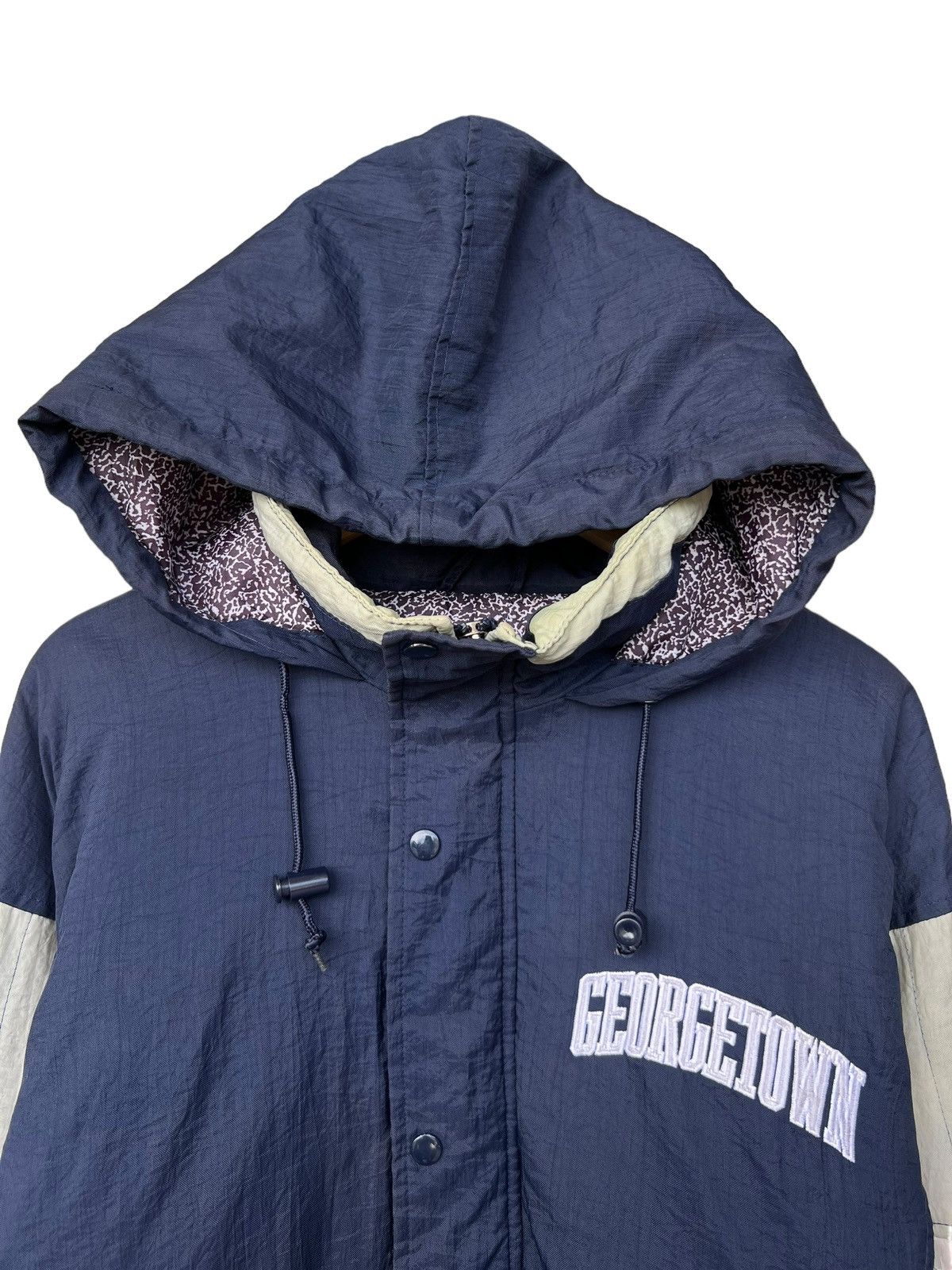 Rare🔥Vintage 90s Georgetown Hoyas Chalkline Starter Jacket