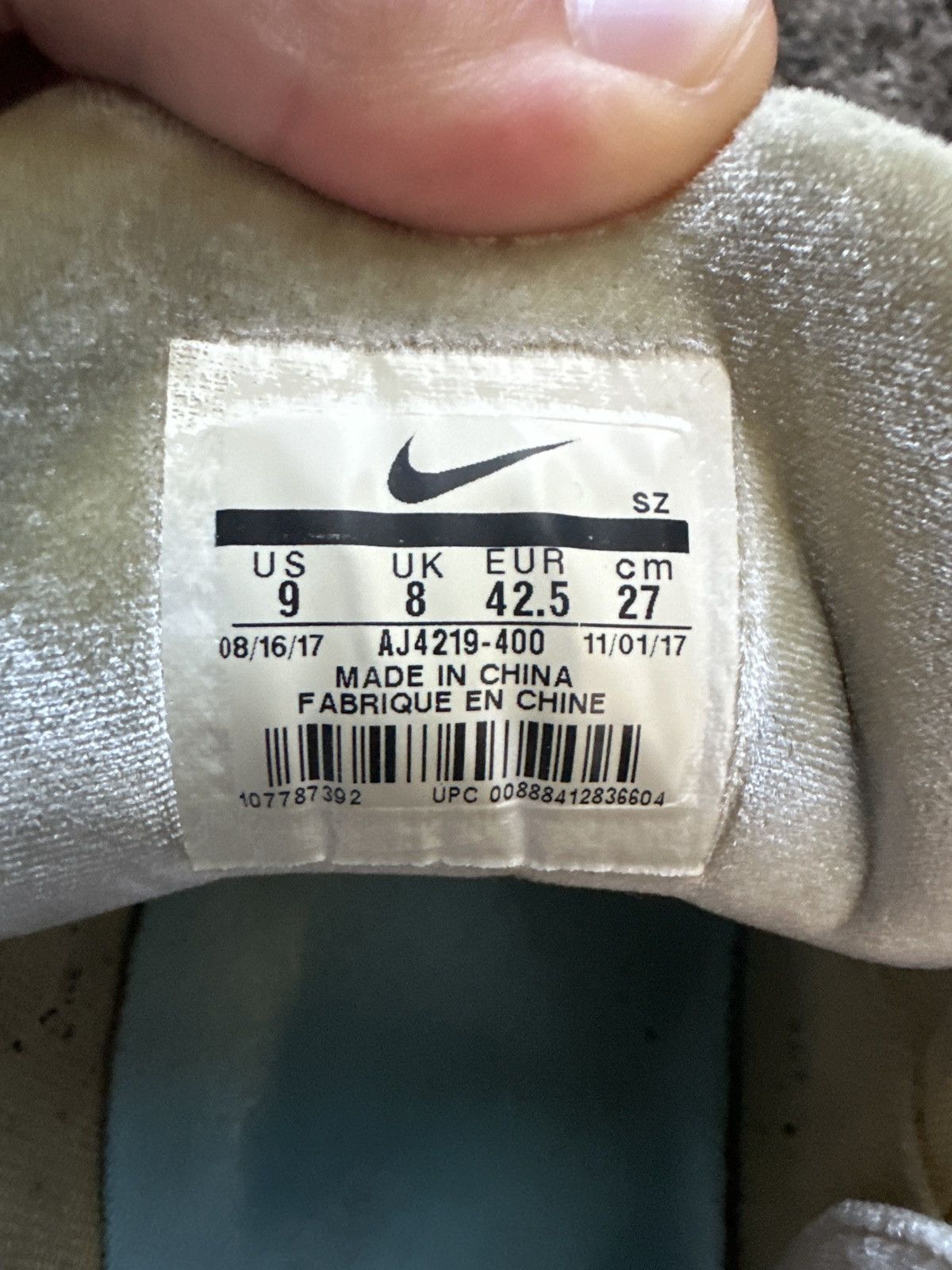 Nike Sean Wotherspoon Air Max 1/97 Size US 9 / EU 42 - 11 Thumbnail