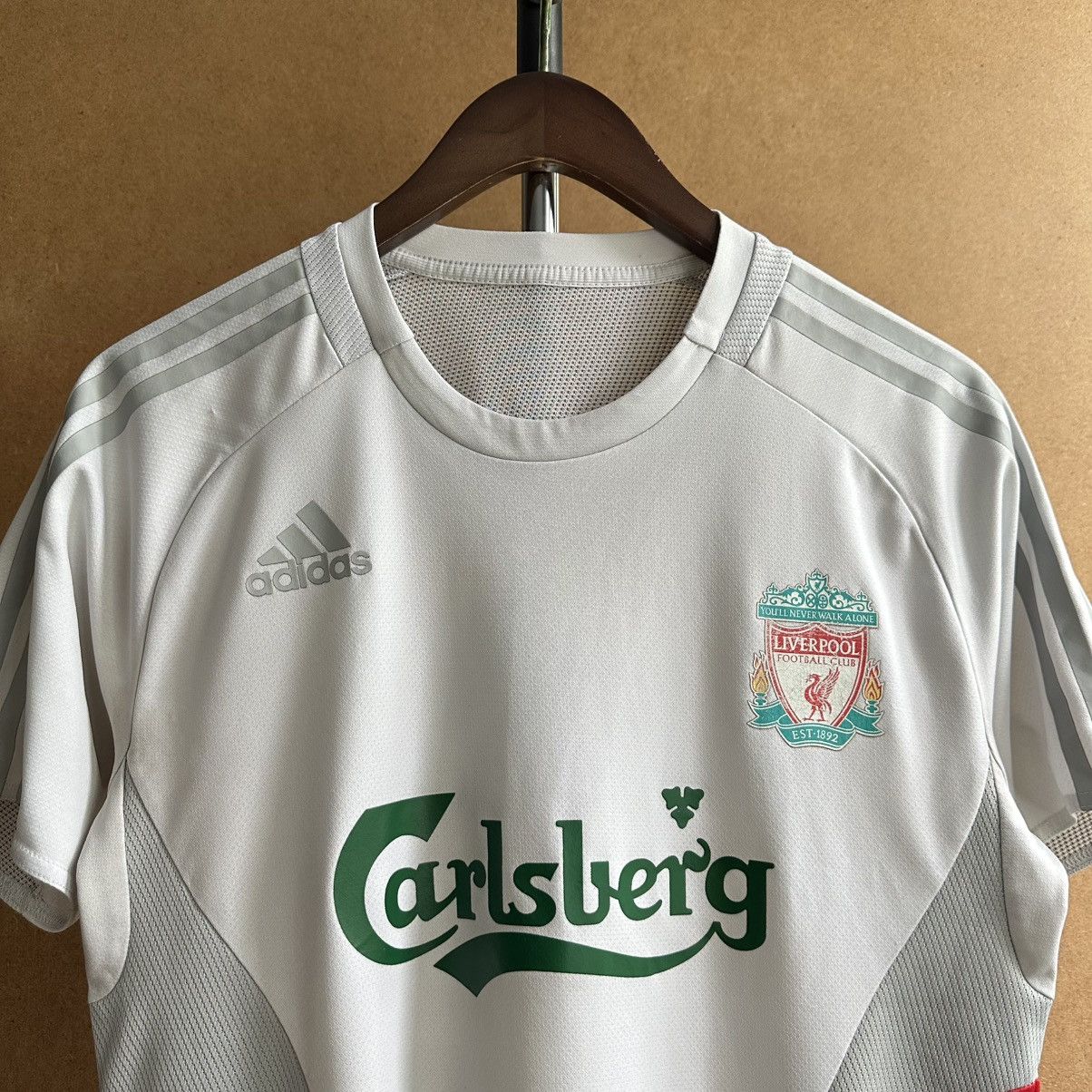 Adidas Vintage Adidas FC Liverpool 2008/09 Training Soccer Jersey Size US M / EU 48-50 / 2 - 2 Thumbnail
