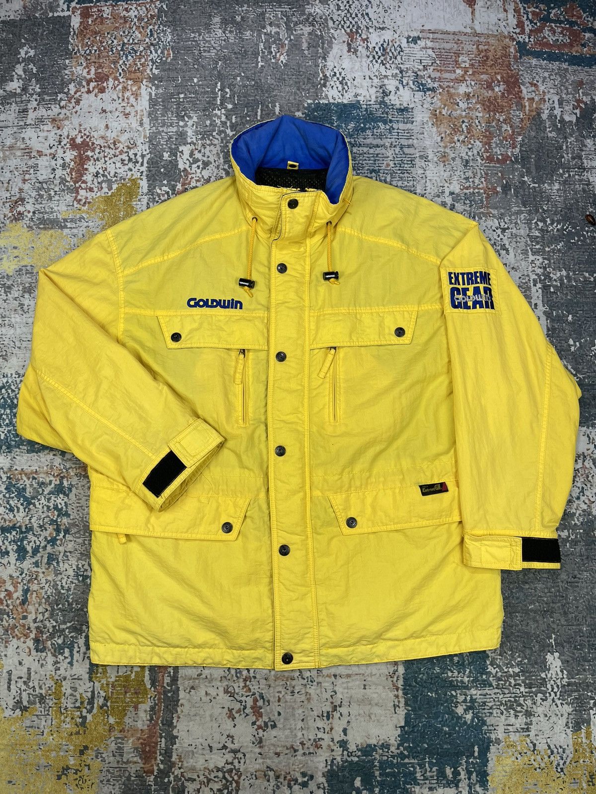 Goldwin Vintage Goldwin Extreme Gear Nylon Jackets Size US XL / EU 56 / 4 - 1 Thumbnail