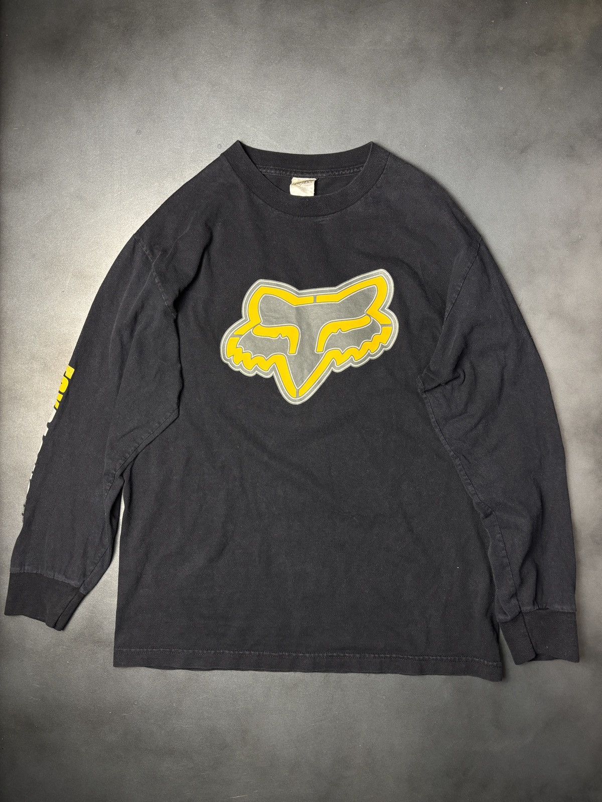 Fox Racing × Vintage Vintage Fox Racing Long Sleeve Moto Shirt 90s Fox Head BMX Size US M / EU 48-50 / 2 - 9 Thumbnail