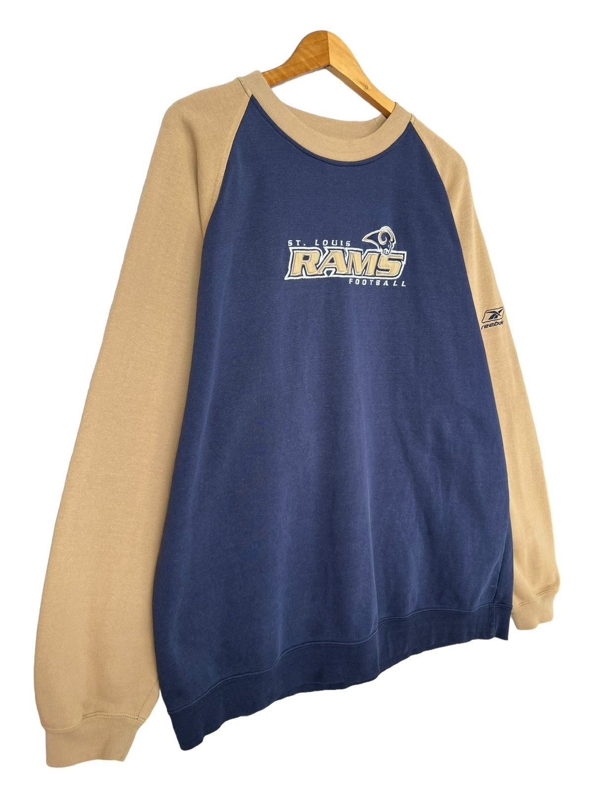NFL Reebok St. Louis Rams Football Rugby Team NFL Sweatshirt Size US XL / EU 56 / 4 - 3 Thumbnail