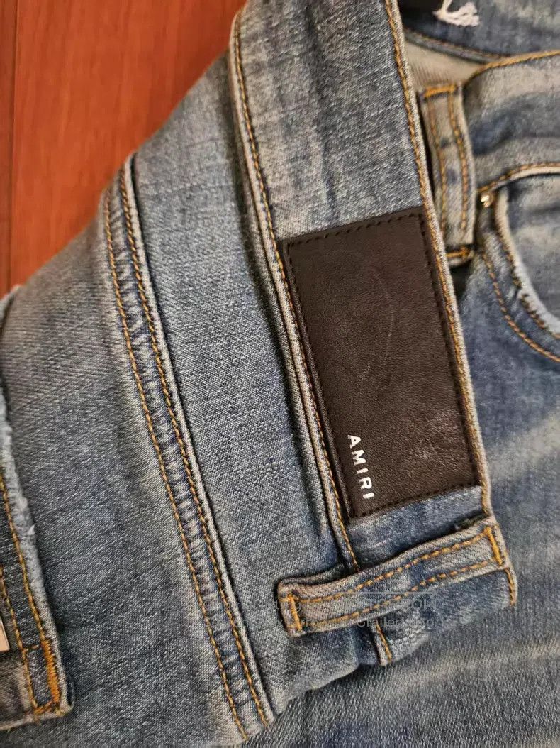 Amiri Amiri Classic basic washed blue denim jeans size 32 Size US 32 / EU 48 - 4 Thumbnail