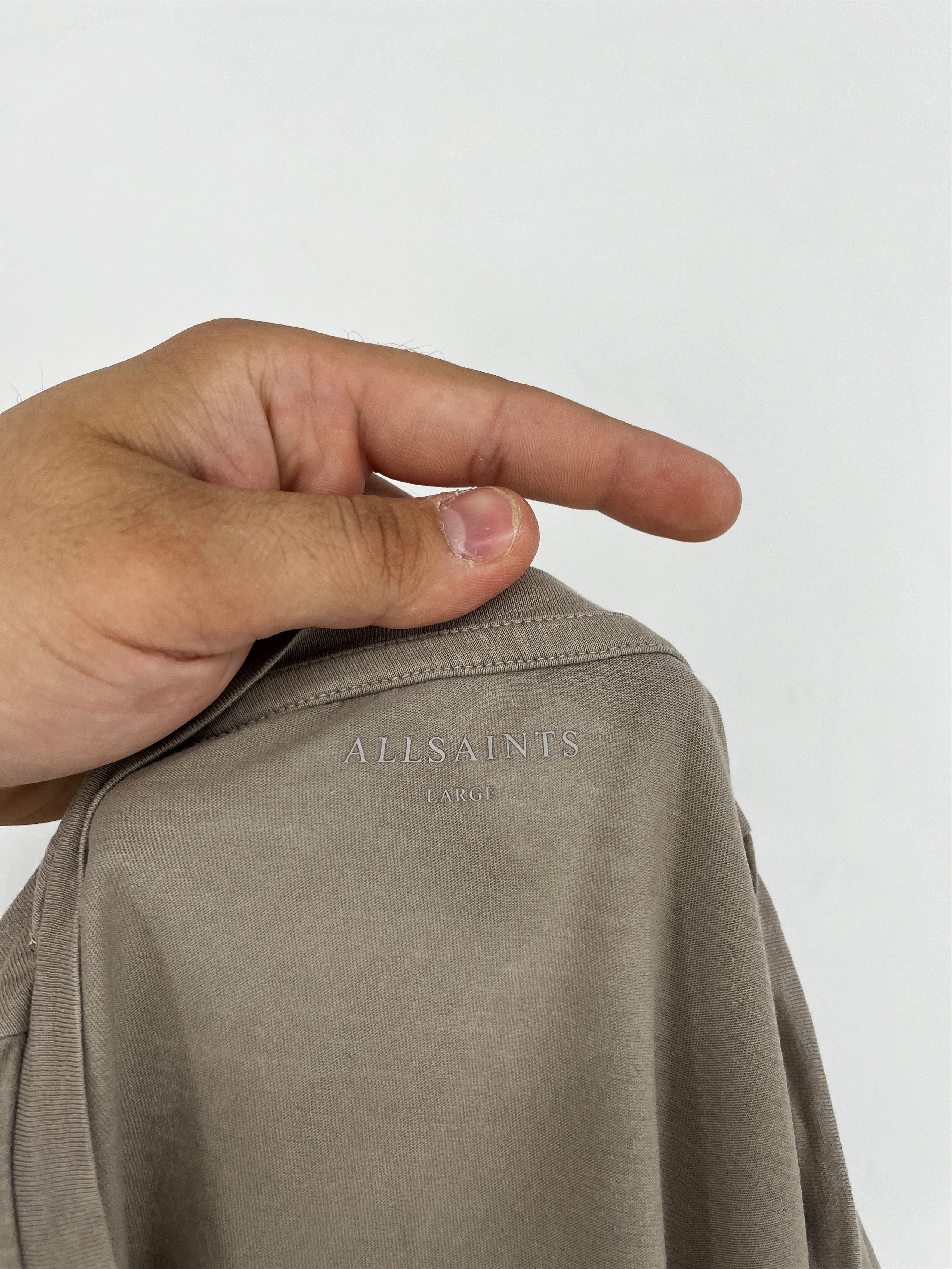 Allsaints Vintage Y2K Allsaints T-shirt luxury sportswear size XS Size US L / EU 52-54 / 3 - 8 Thumbnail