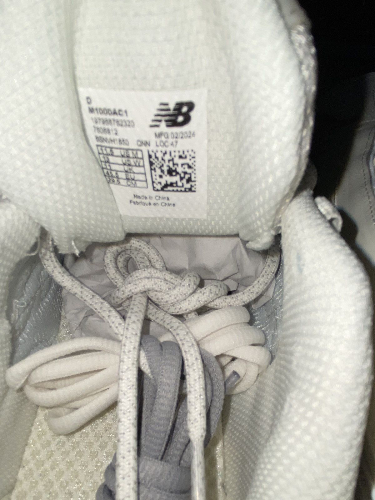 Aime Leon Dore × New Balance New Balance 1000 Aime Leon Dore White Size US 11.5 / EU 44-45 - 6 Thumbnail