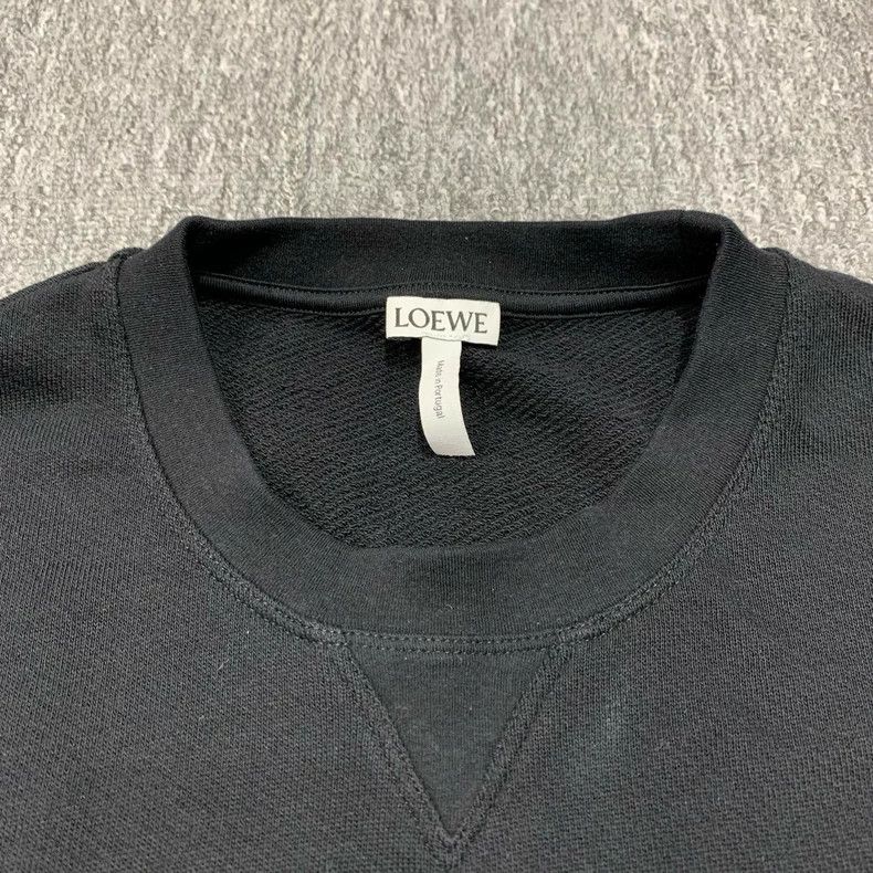 Loewe loewe Black pullover sweatshirt 2505-Nextarrow Size US S / EU 44-46 / 1 - 8 Thumbnail