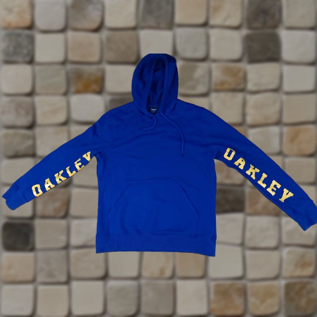 Oakley Oakley Custom Fit 2XL Blue Pullover Hooded Sweatshirt Size US XXL / EU 58 / 5 - 1 Thumbnail