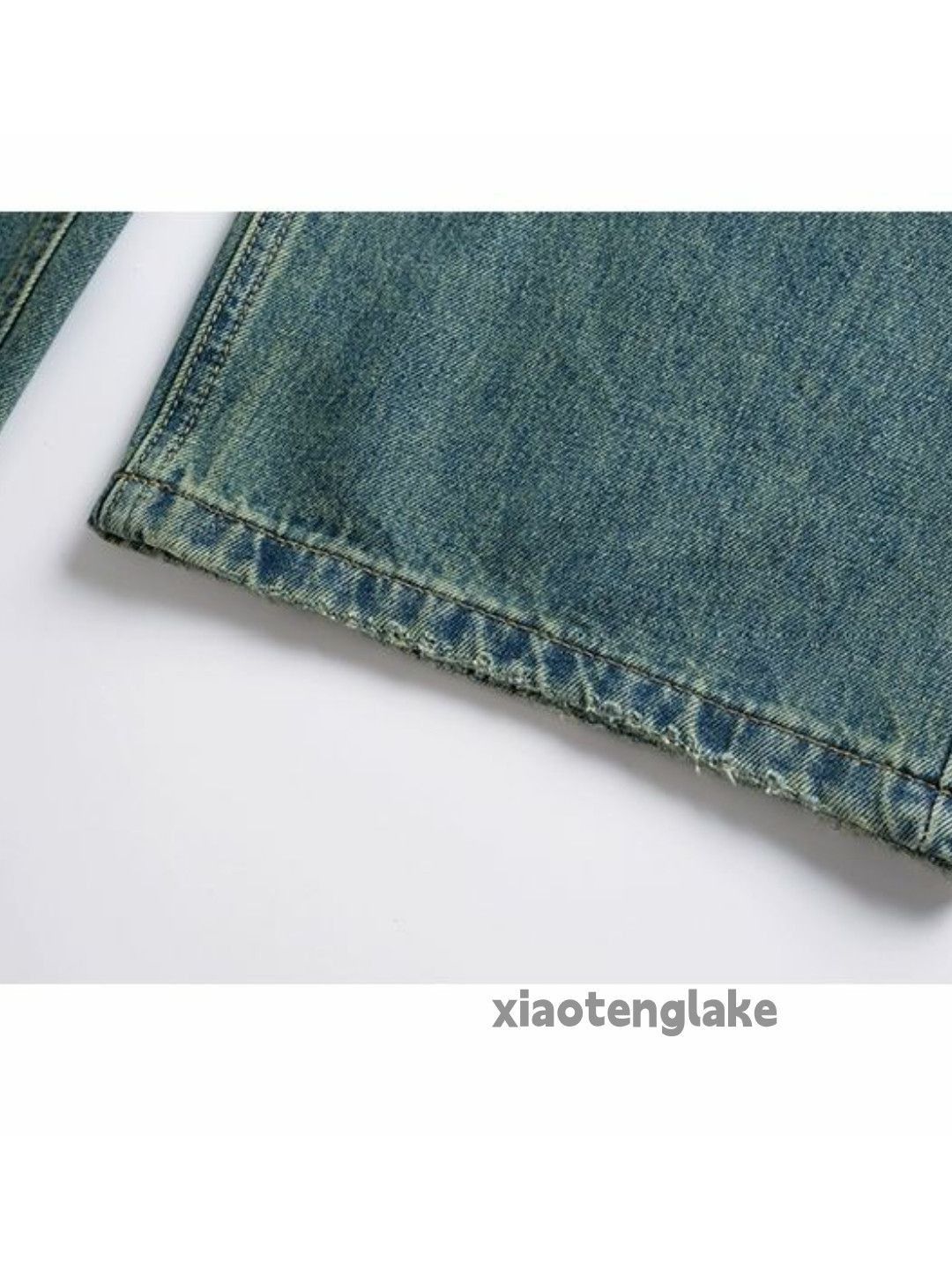 Designer × Jean × Vintage Unisex washed faded cleanfit skate hiphop jeans Size US 30 / EU 46 - 4 Thumbnail