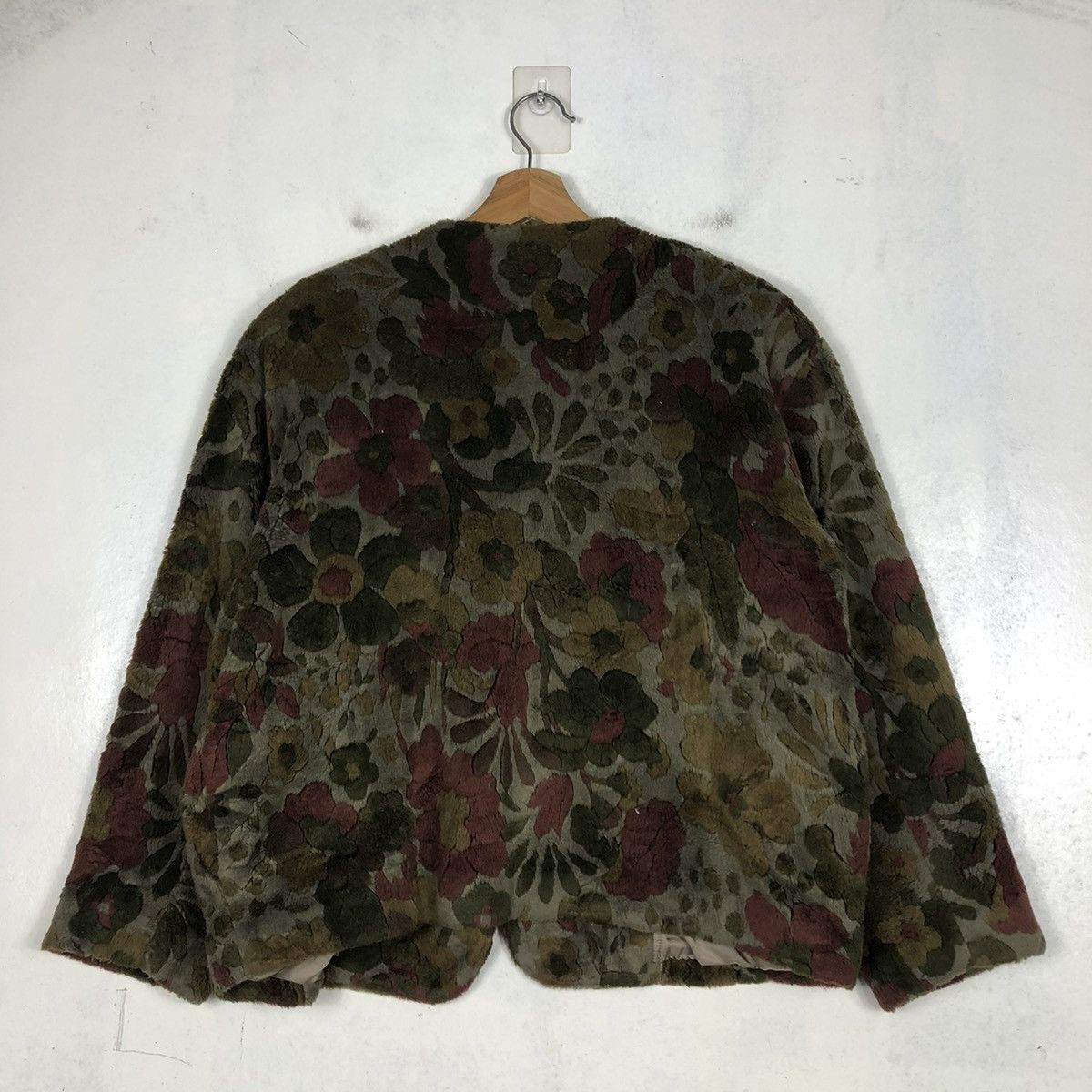Designer × Japanese Brand × Vintage 📌CROPPED VELVET JACKET MON GRE FEMME ISSEY MIYAKE Size M / US 6-8 / IT 42-44 - 10 Thumbnail