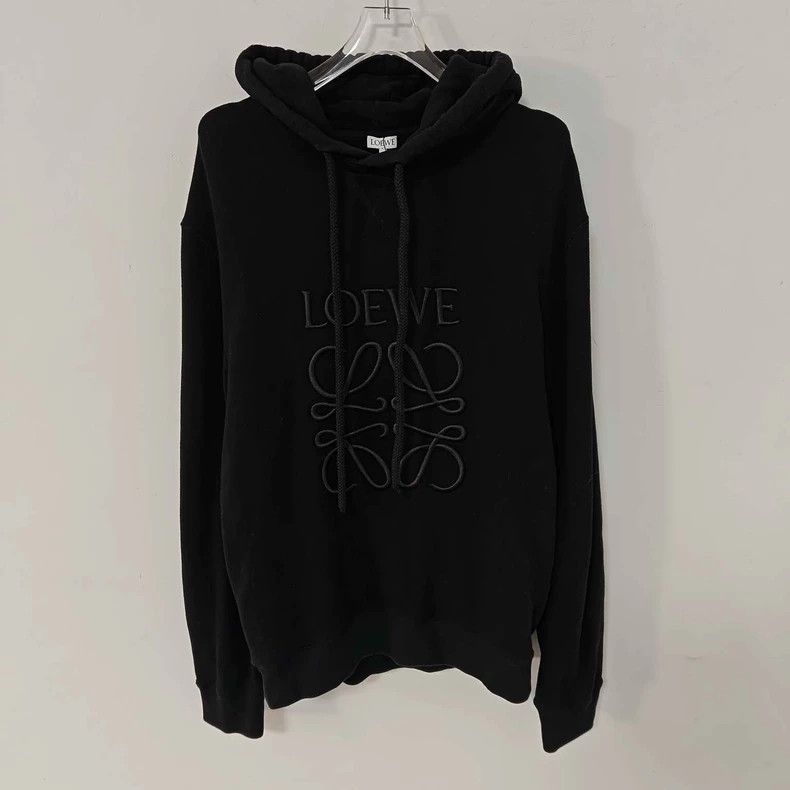 Loewe Loewe Embroidered logo hoodie Size S / US 4 / IT 40 - 1 Thumbnail