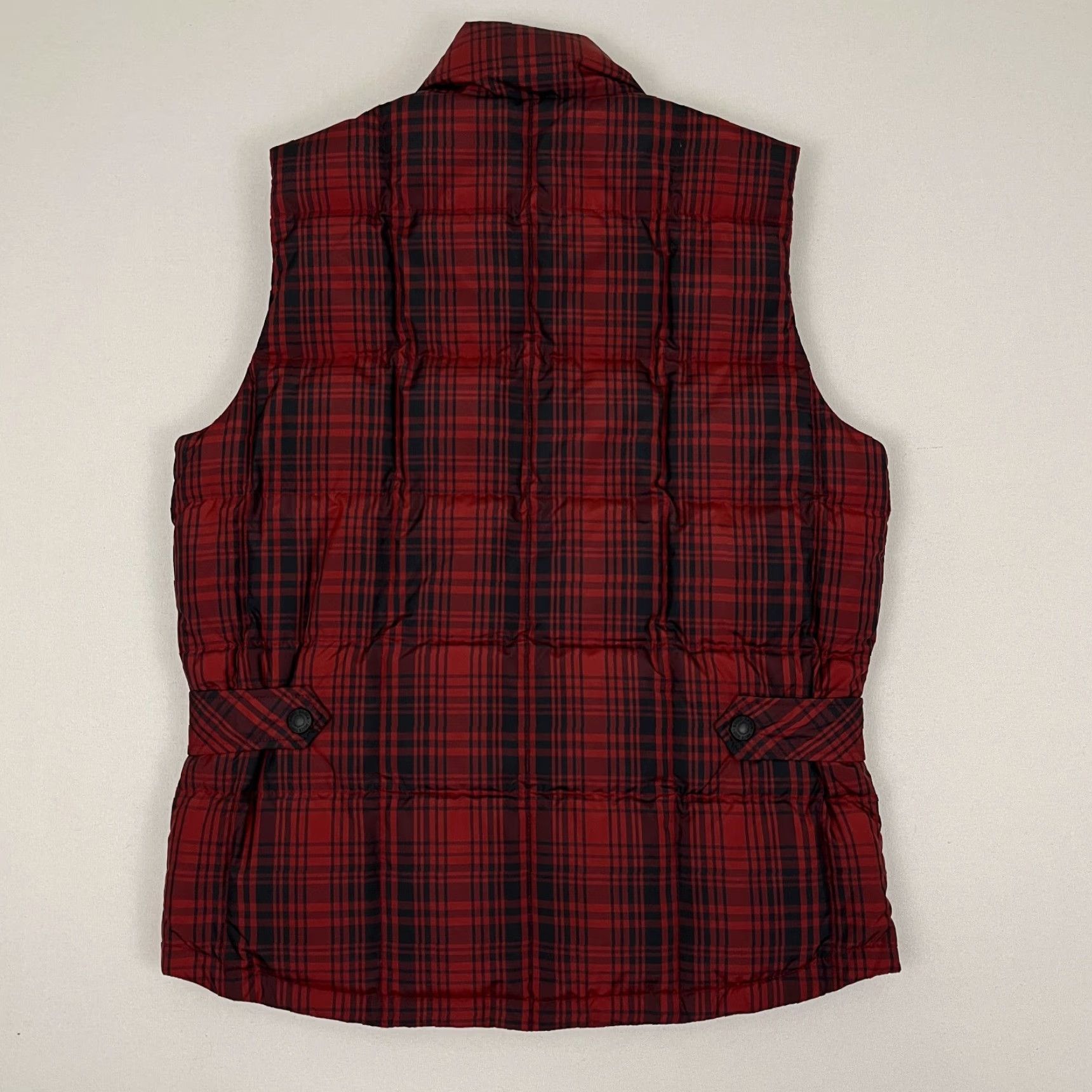 Eddie Bauer Eddie Bauer Goose Down Puffer Vest Adult Small Red Black Weather Edge Hike Zip Size S / US 4 / IT 40 - 5 Thumbnail