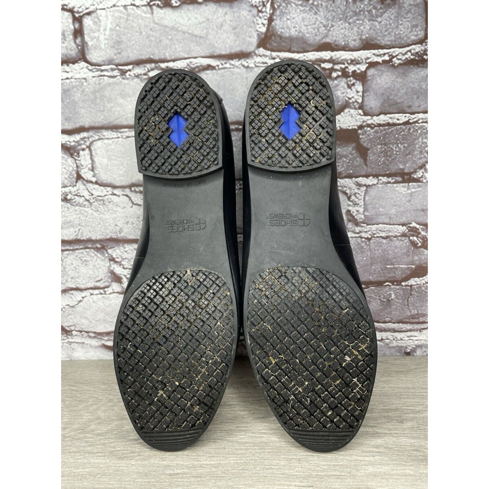Other Shoes For Crews 55315 Reese Black Leather Work Slip Flats Wo Size US 11 / IT 41 - 16 Thumbnail