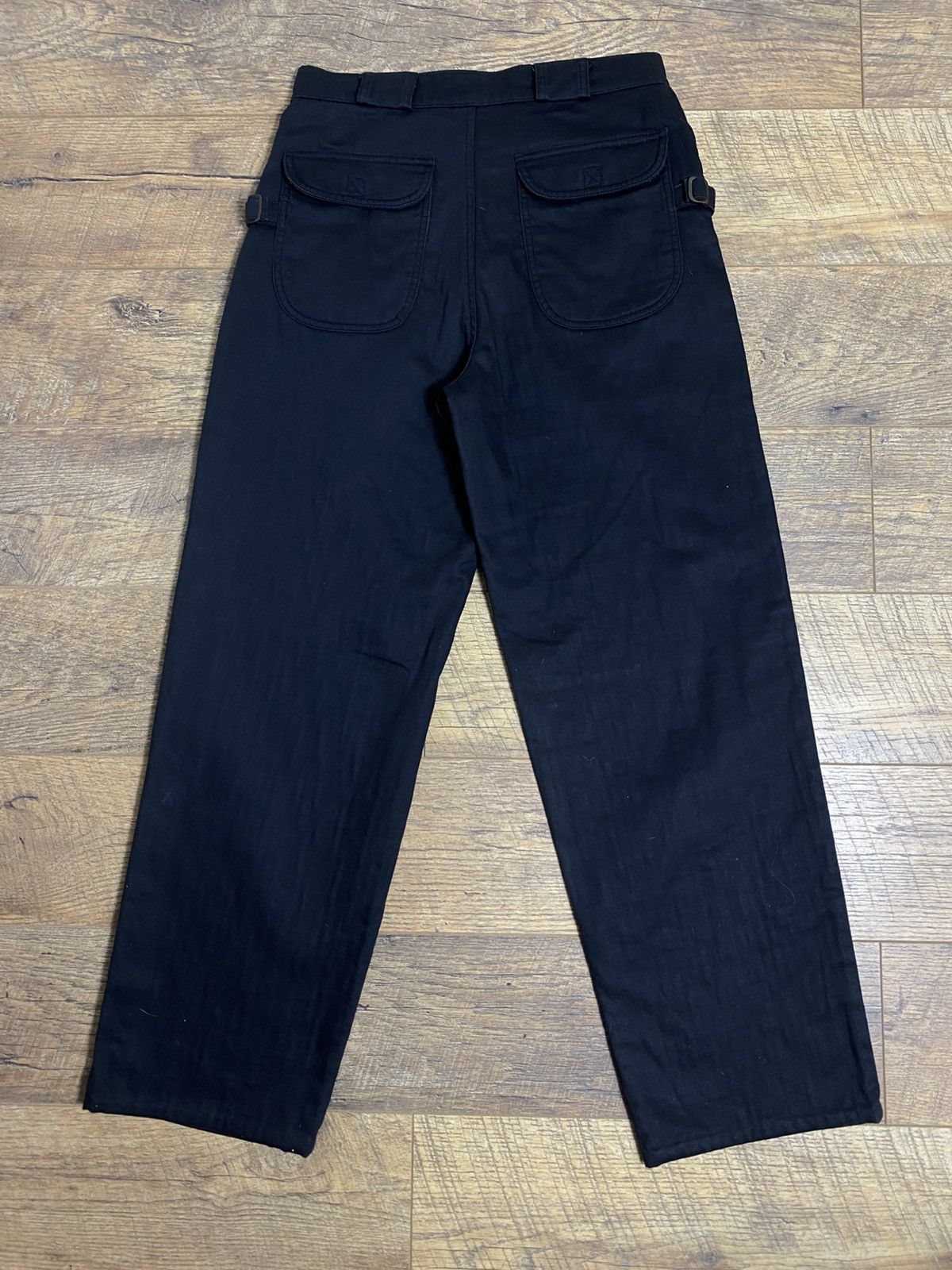 Levi's VINTAGE LEVI'S Trousers Black MADE IN ITALY Utility Workwear Size US 31 - 7 Thumbnail