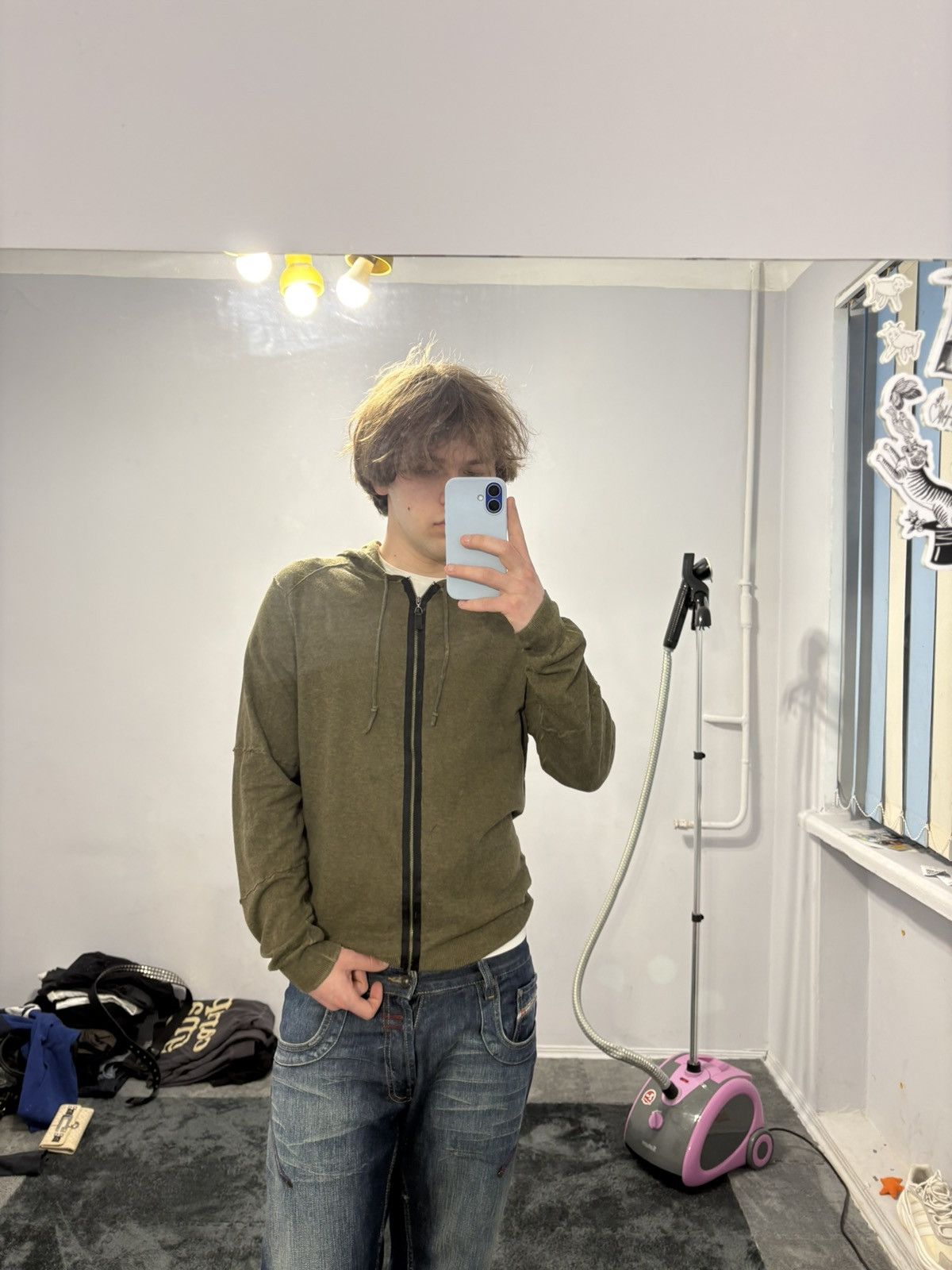 Freeman T. Porter Freeman T. Porter Avant Garde Cashmere Zip Hoodie Sweater Size US L / EU 52-54 / 3 - 9 Thumbnail