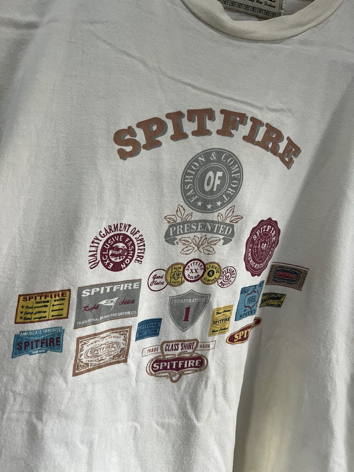 Spitfire 🔥Vintage Spitfire Logo Tee Size US L / EU 52-54 / 3 - 4 Thumbnail