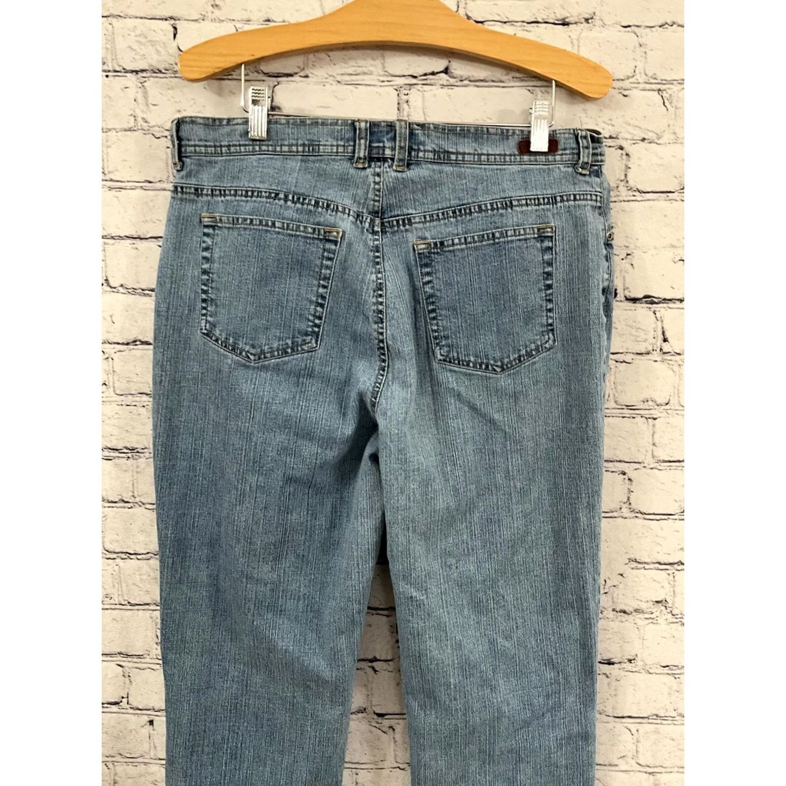 Gloria Vanderbilt Gloria Vanderbilt Jeans Denim Jeans Women's Blue 12 Regular 29 in Inseam Casual Button Accents Size 24" / US 00 / IT 34 - 7 Thumbnail