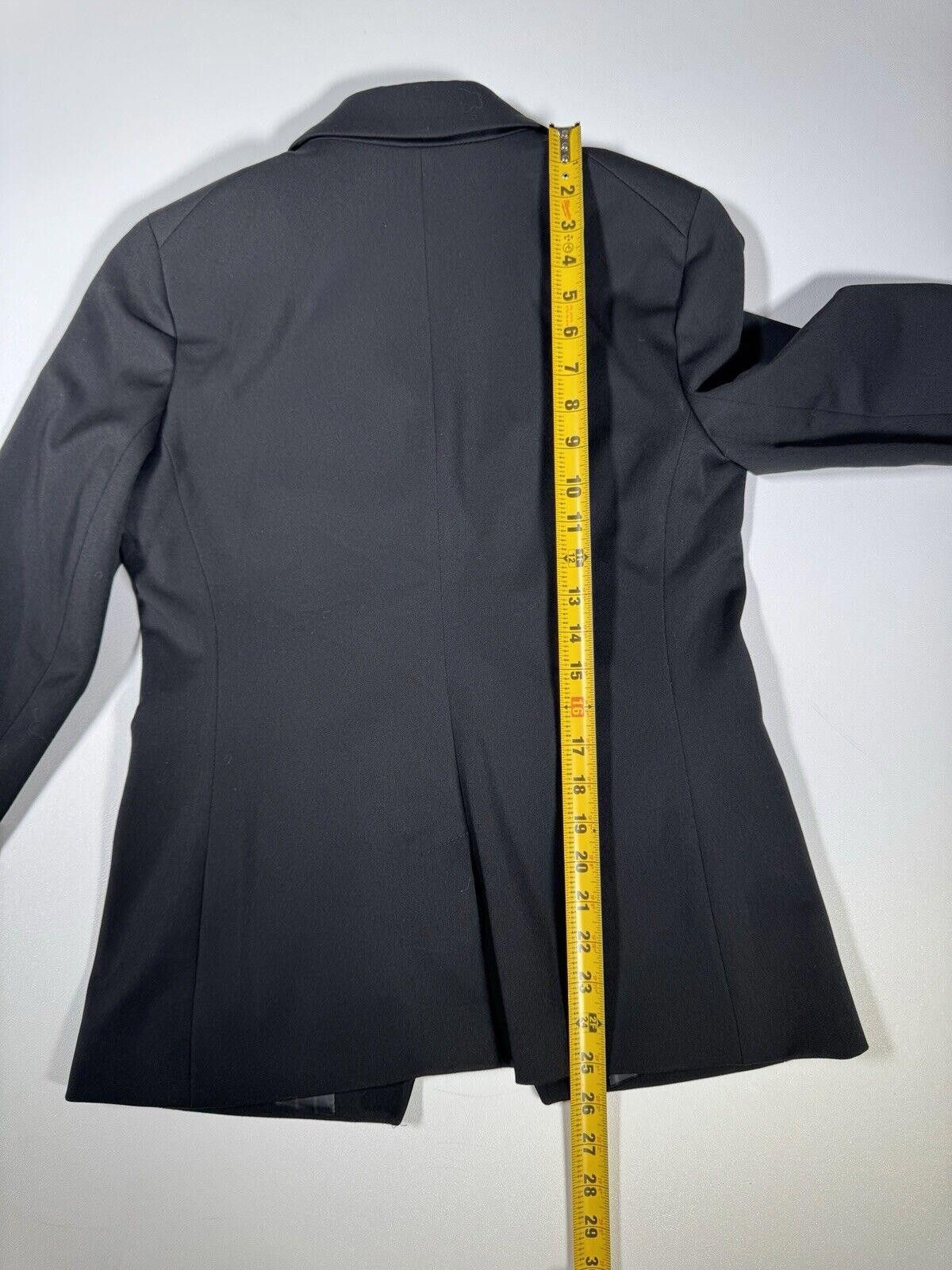 Express EXPRESS SOFT SLEEK casual jacket NOVELTY BUTTON BLAZER SZ 6 Size M / US 6-8 / IT 42-44 - 10 Thumbnail