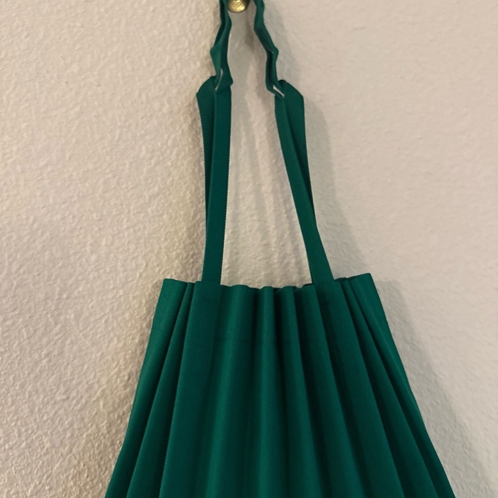Issey Miyake Vintage Issey Miyake me Kelly Green accordion shoulder bag Size ONE SIZE - 3 Thumbnail