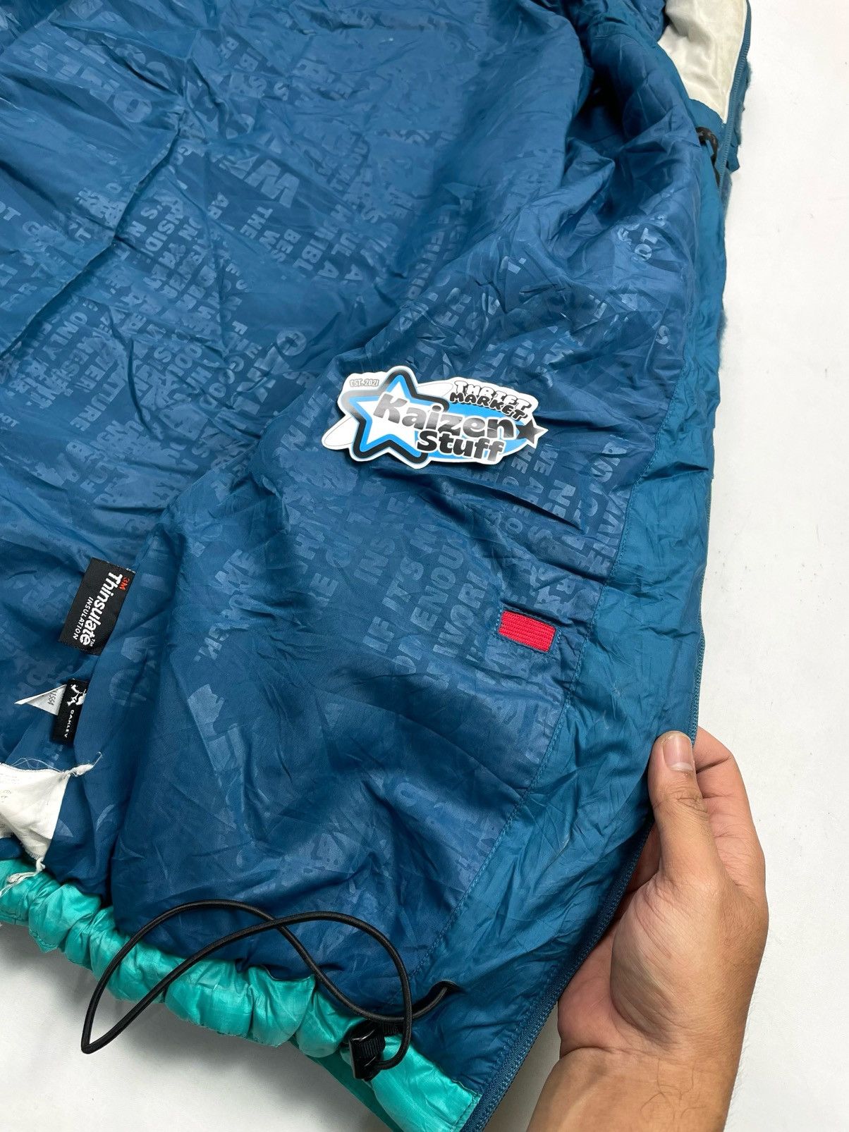 Oakley Rare Oakley Thinsulate Puffer Jacket - Two Tone - S Size S / US 4 / IT 40 - 11 Thumbnail