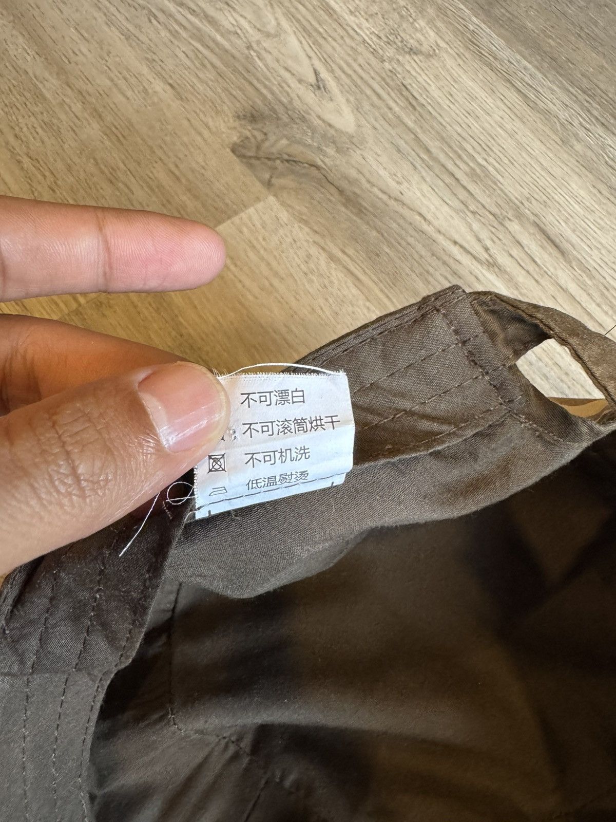 Japanese Brand DISTRESSED STUDDED BROWN DIAMOND STYLE COMMANDO CAP Size ONE SIZE - 9 Thumbnail