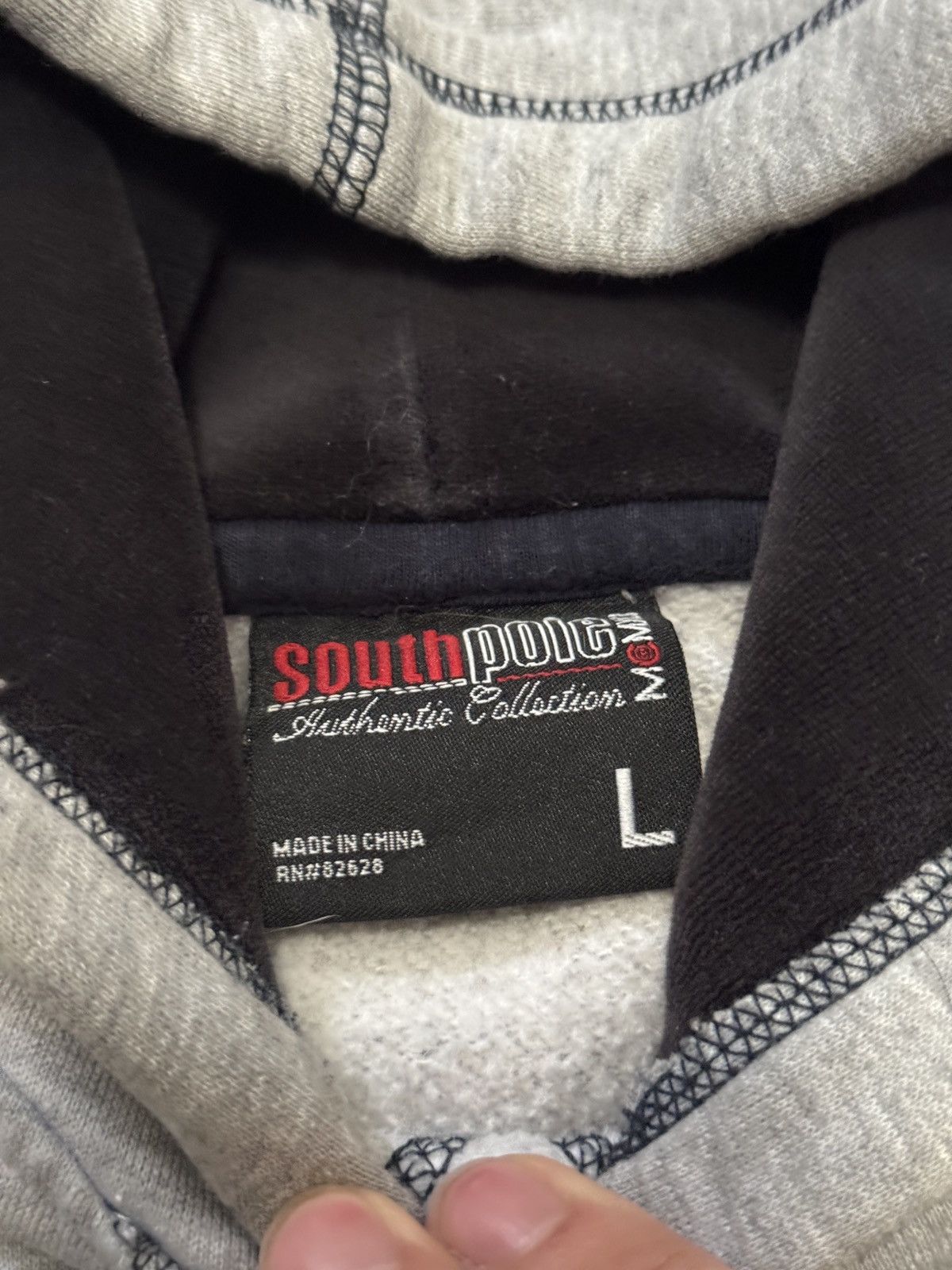 Southpole Y2K Southpole Baggy Hoodie Grunge Hip Hop Sweatshirt Size US L / EU 52-54 / 3 - 3 Thumbnail