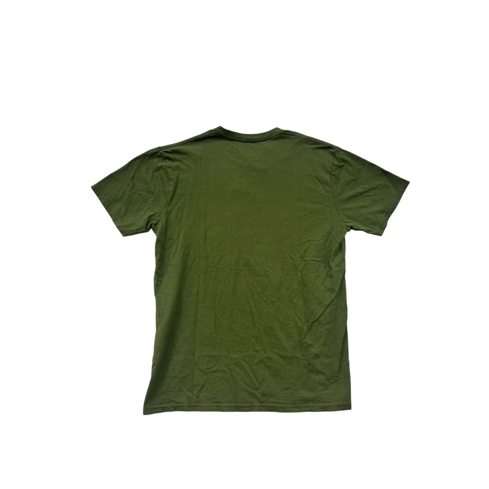 X-LARGE VINTAGE Mens Organic Cotton Graphic T-Shirt By Mumble Tease XL Green Shirts Mens Size US XL / EU 56 / 4 - 2 Thumbnail