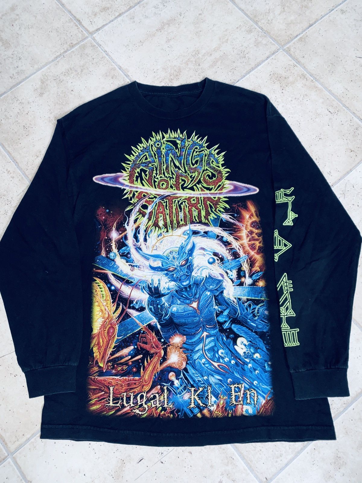 Band Tees Rings Of Saturn 🪐 Rare Deathcore Merch Size US XL / EU 56 / 4 - 1 Thumbnail