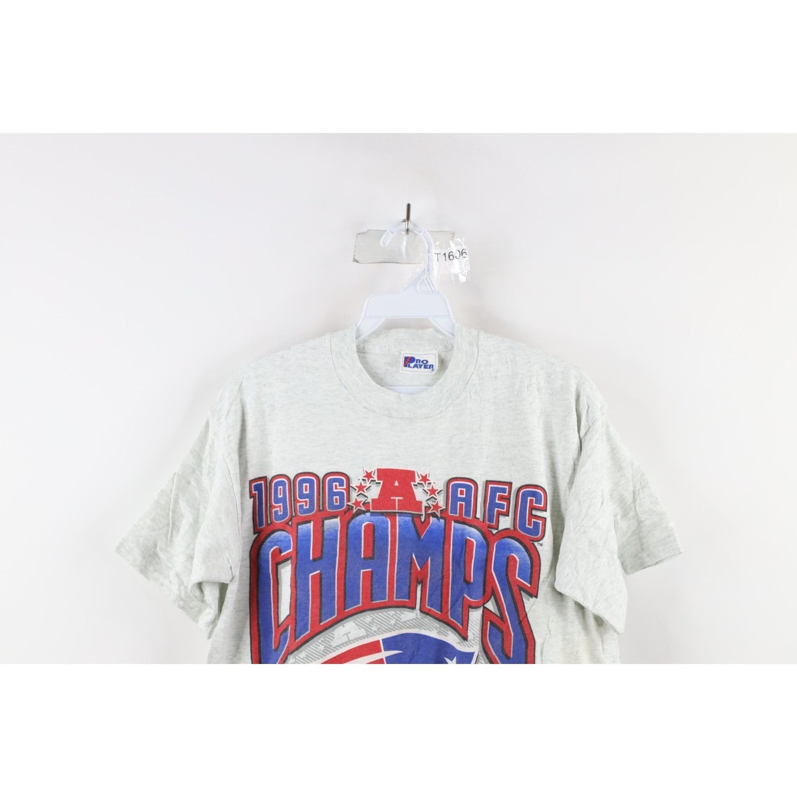 Vintage Vintage 90s 1996 AFC Champs New England Patriots T-Shirt Size US S / EU 44-46 / 1 - 2 Thumbnail