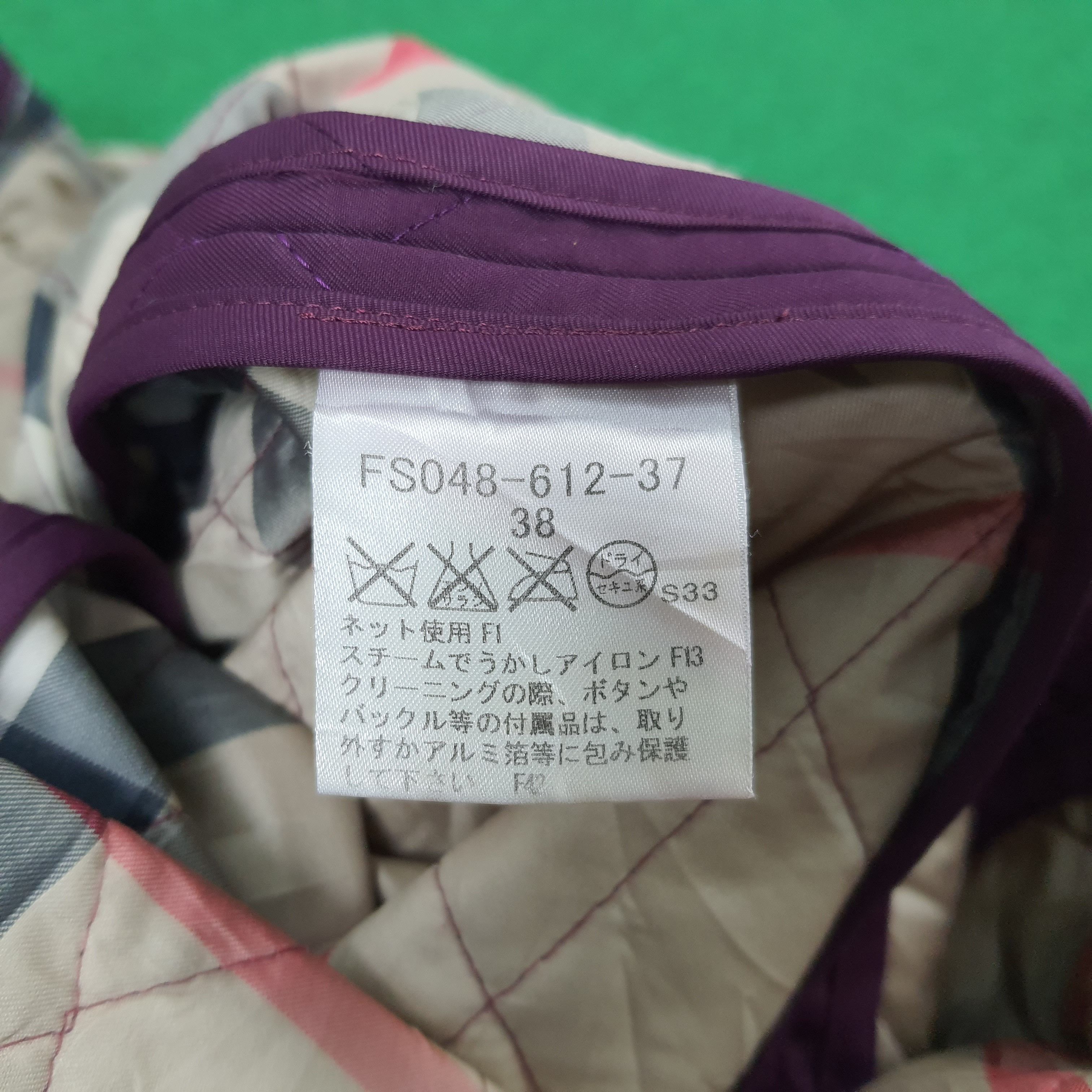 Burberry × Designer × Vintage Vintage Burberry London Designer Jacket Size XS / US 0-2 / IT 36-38 - 6 Thumbnail