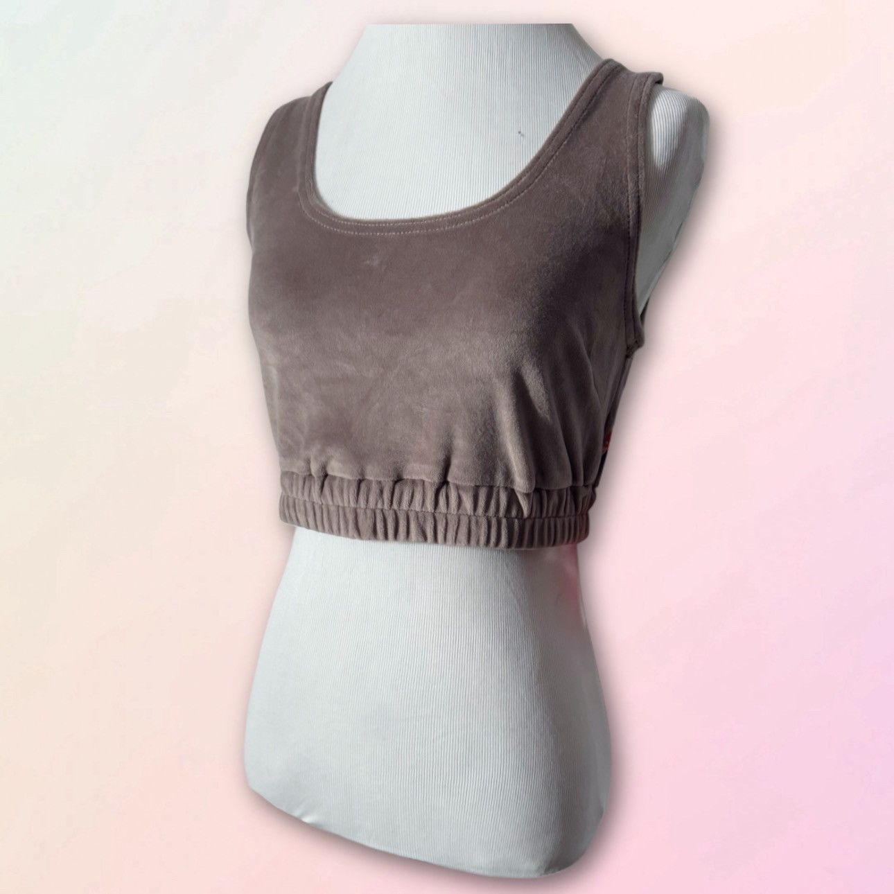 Other Boutique, Velvet/Velour, Sports Bra Style, Cropped Top Size M / US 6-8 / IT 42-44 - 11 Thumbnail