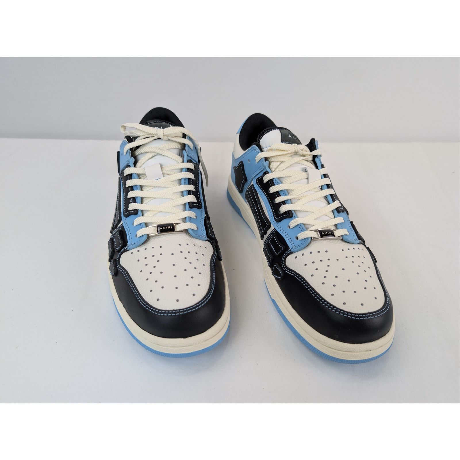Amiri o1rshd1 Skel Low-Top Sneakers in Air Blue Size US 13 / EU 46 - 7 Thumbnail