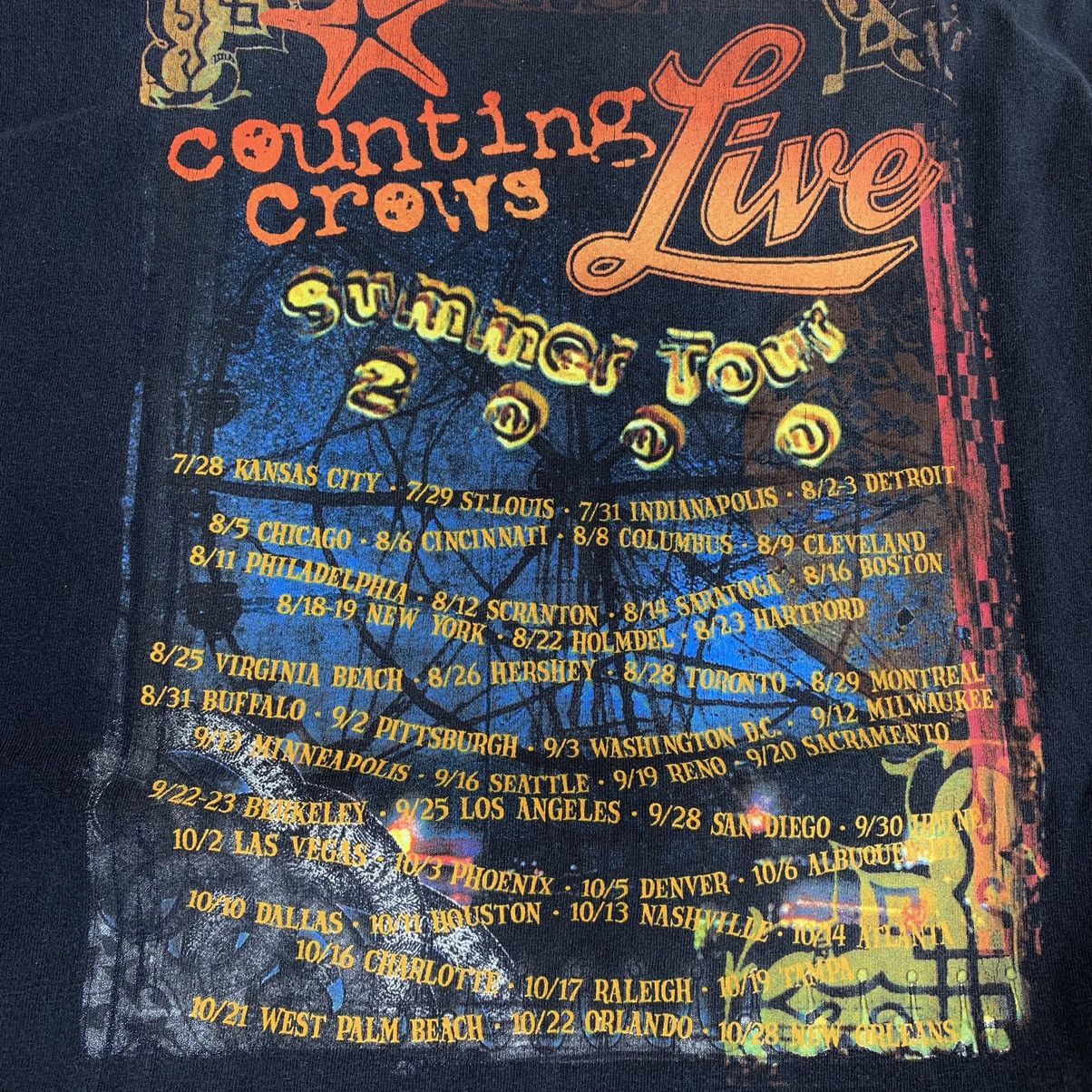 AAA × Vintage T-shirt Counting Crows summer tour 2000 Size US L / EU 52-54 / 3 - 5 Thumbnail